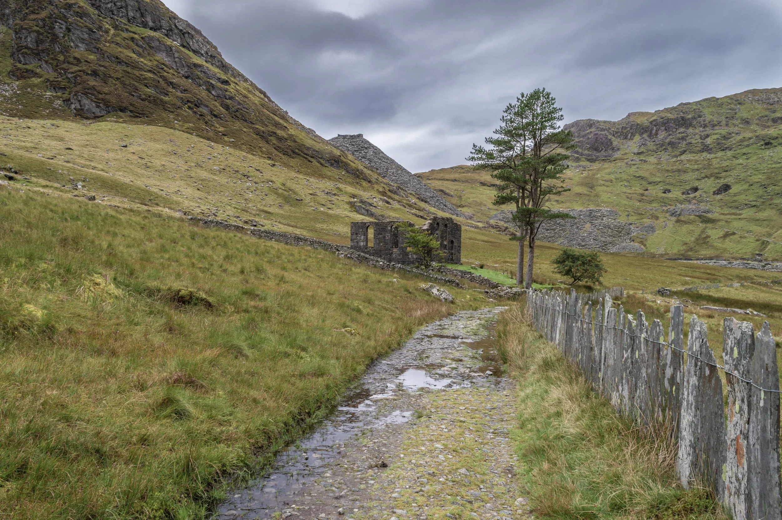 The ruins of Capel Rhosydd.