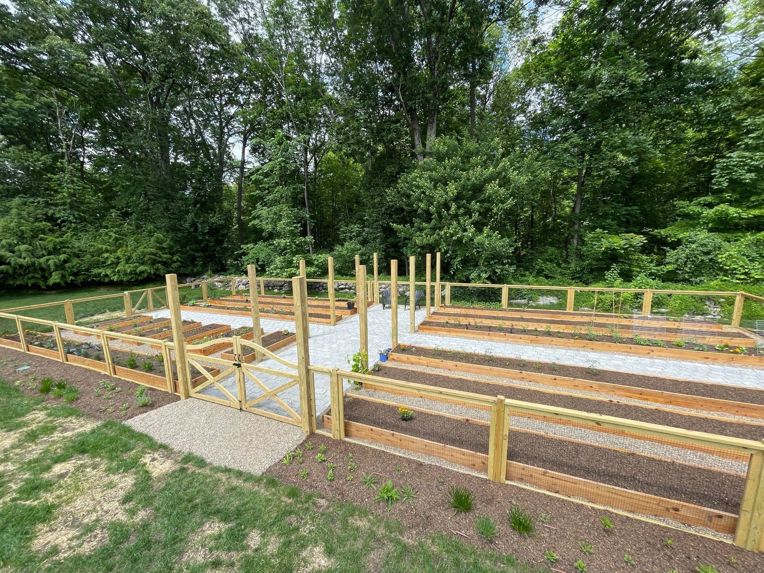 Reimagined Roots Custom Cedar Raised Garden Bed Portfolio | Central Massachusetts