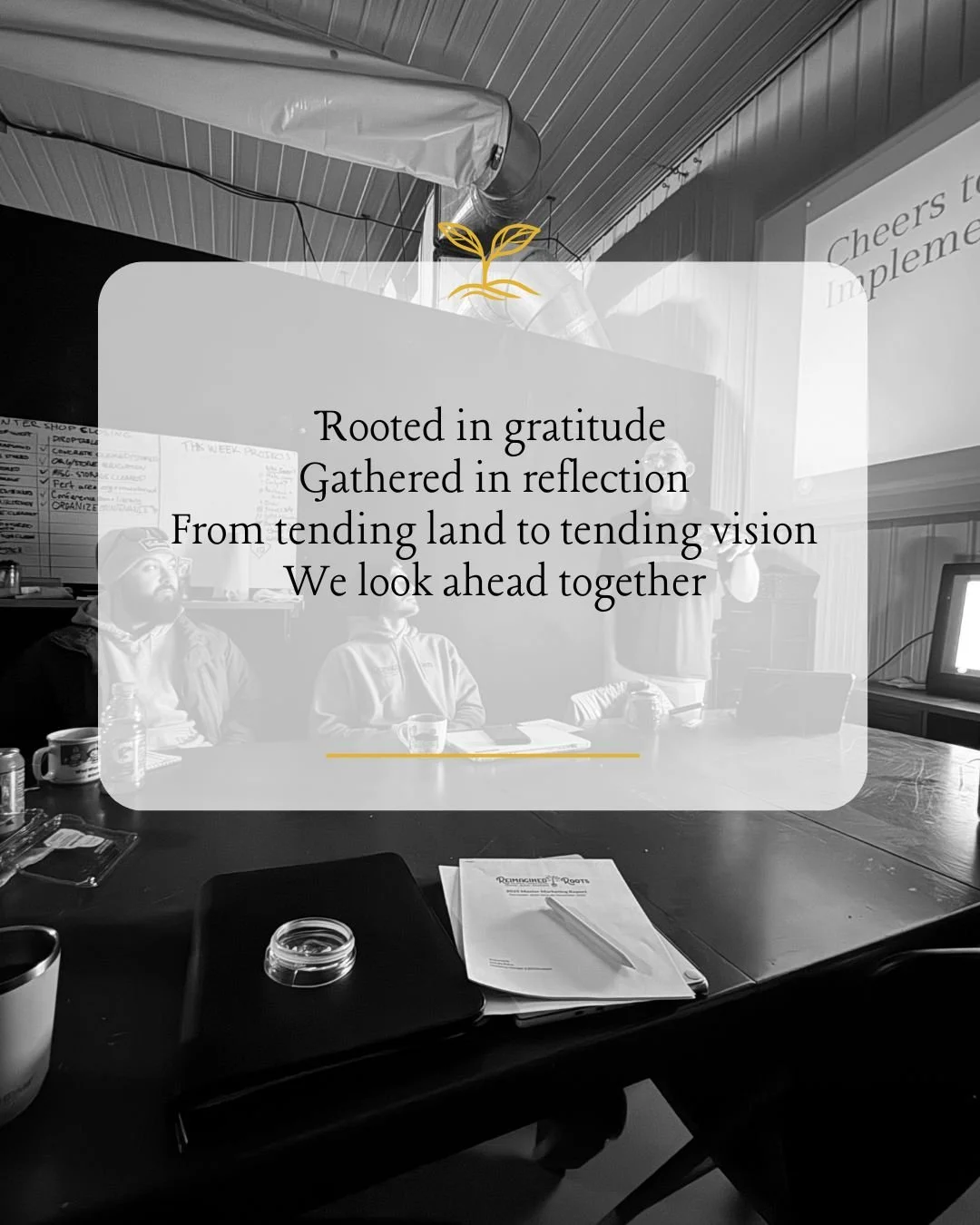 We gathered recently to reflect on the season behind us and to look ahead together. A rare moment to pause, share stories, and celebrate the hands and hearts that make this work possible 💚

As our pace shifts from outdoor builds to winter carpentry 