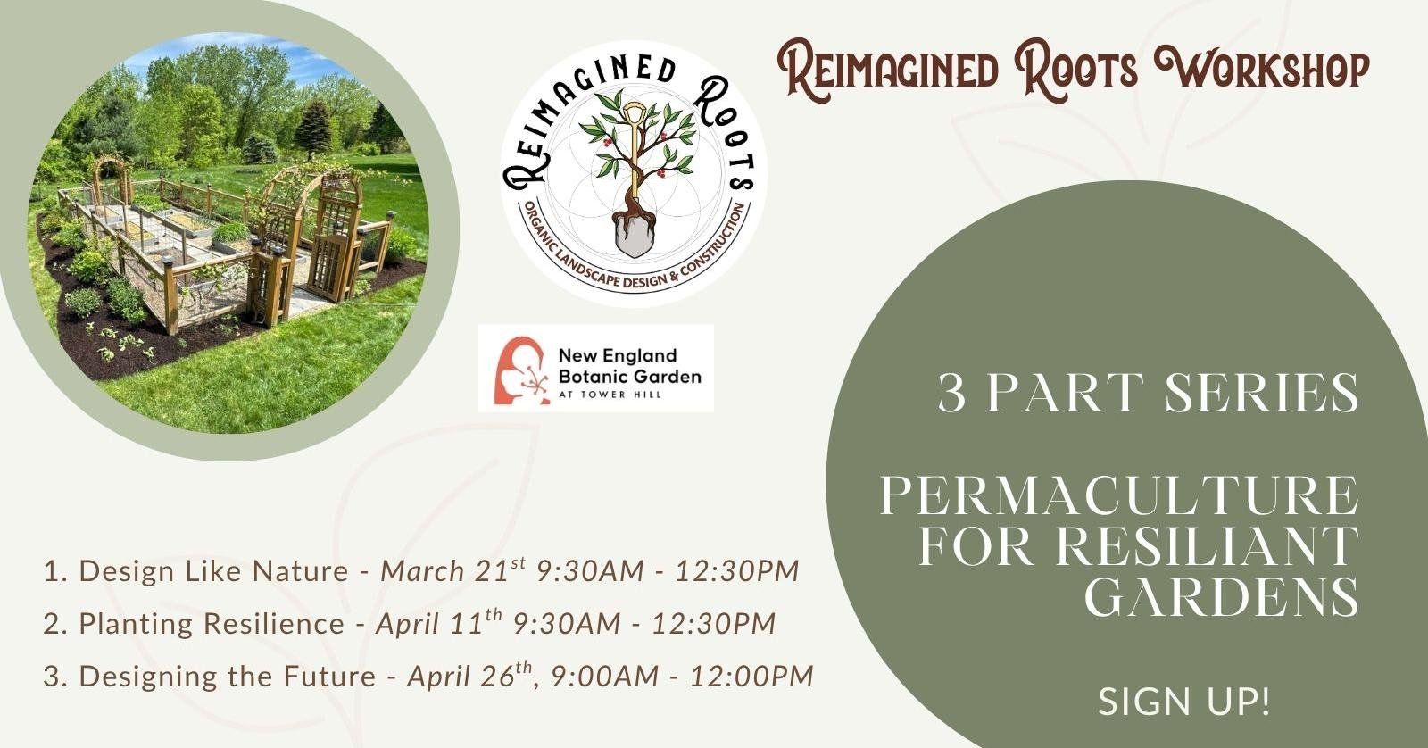 We can't wait to return to New England Botanic Garden TOMORROW for part-2 of our permaculture series. 🤩

April 11th at 9:30am at Tower Hill NEBG!

We will talk about using permaculture design principles in your own backyard to create abundance and r