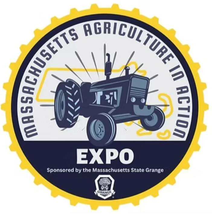 This Saturday (April 26th)! 

Massachusetts Agriculture in Action Expo is a free, family-friendly celebration of the farmers, food, and the exciting innovations in regenerative agriculture in MA! 

Sponsored by the Massachusetts State Grange, hosted 