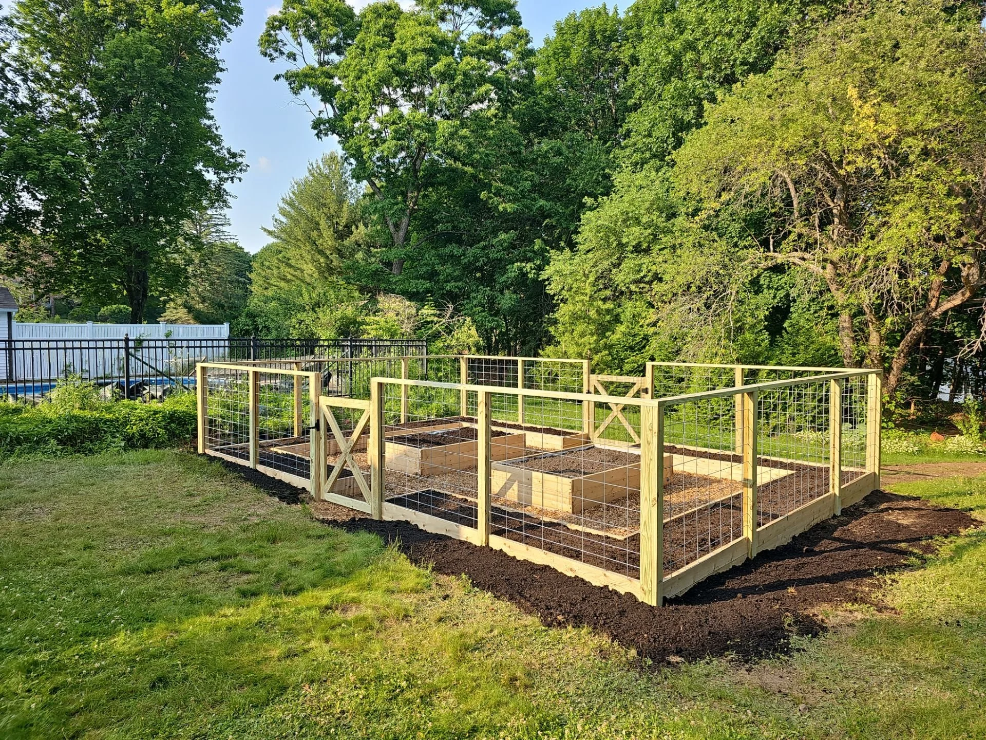Reimagined Roots Custom Cedar Raised Garden Bed Portfolio | Central Massachusetts