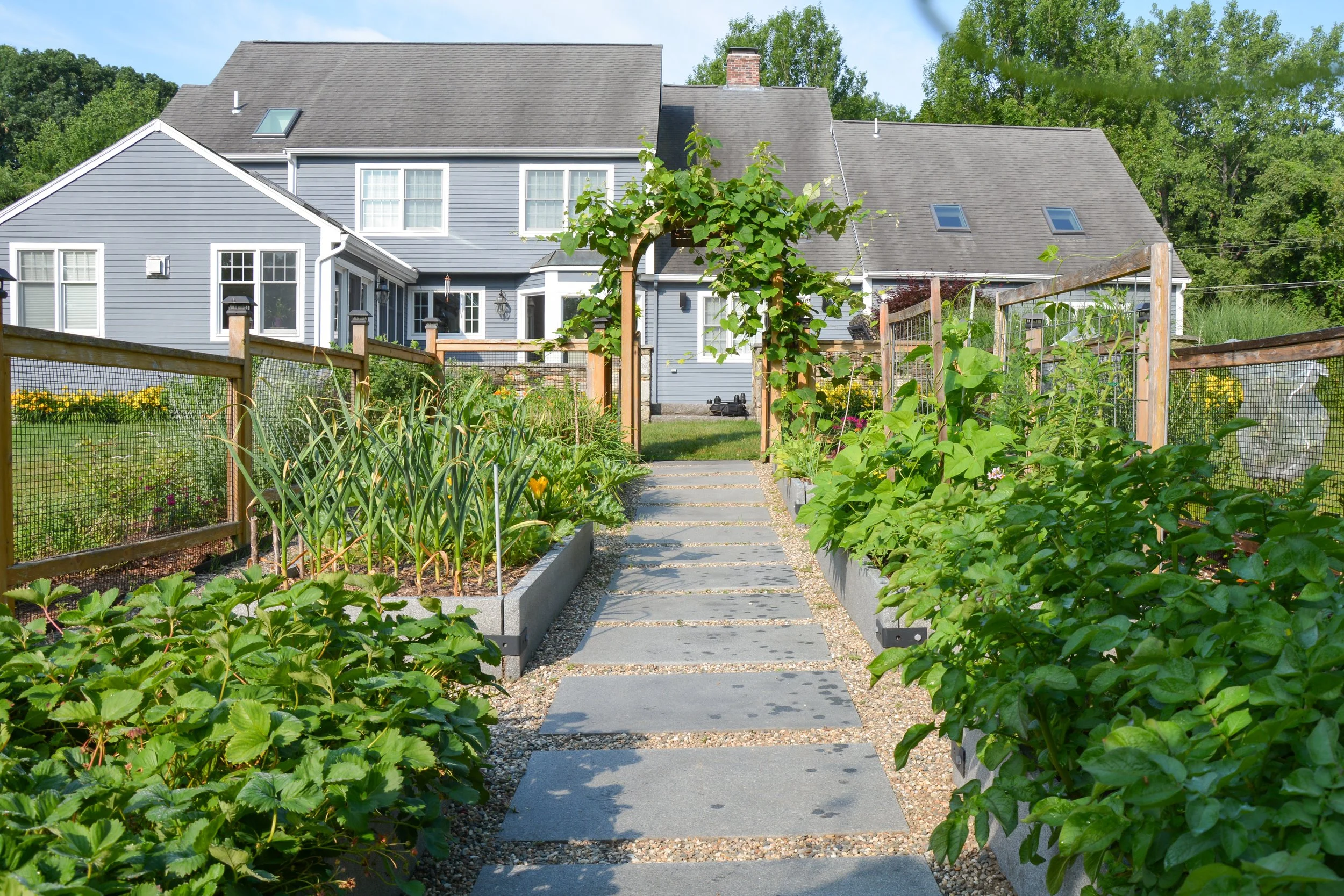 Reimagined Roots Custom Cedar Raised Garden Bed Portfolio | Central Massachusetts