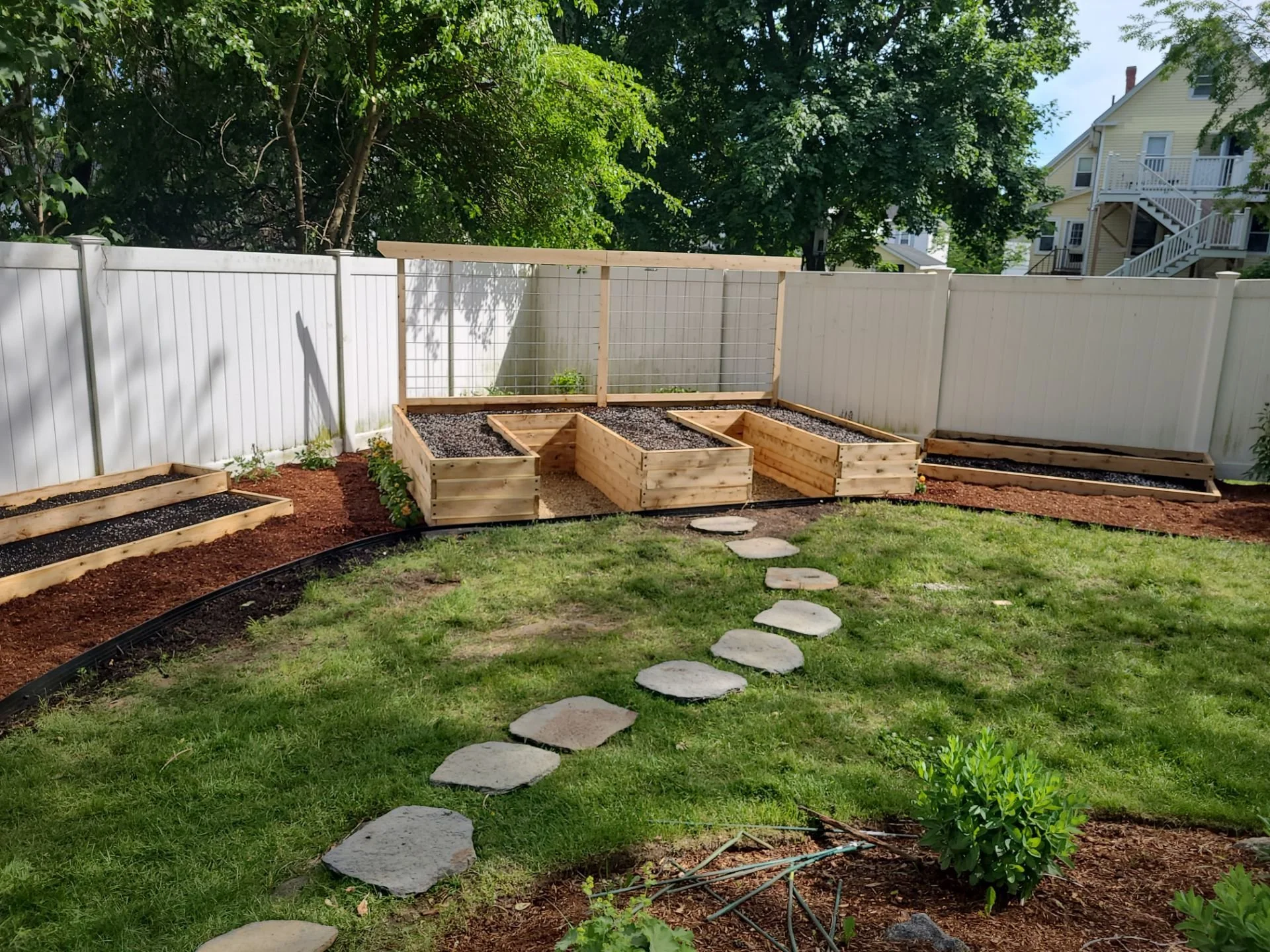 Reimagined Roots Custom Cedar Raised Garden Bed Portfolio | Central Massachusetts