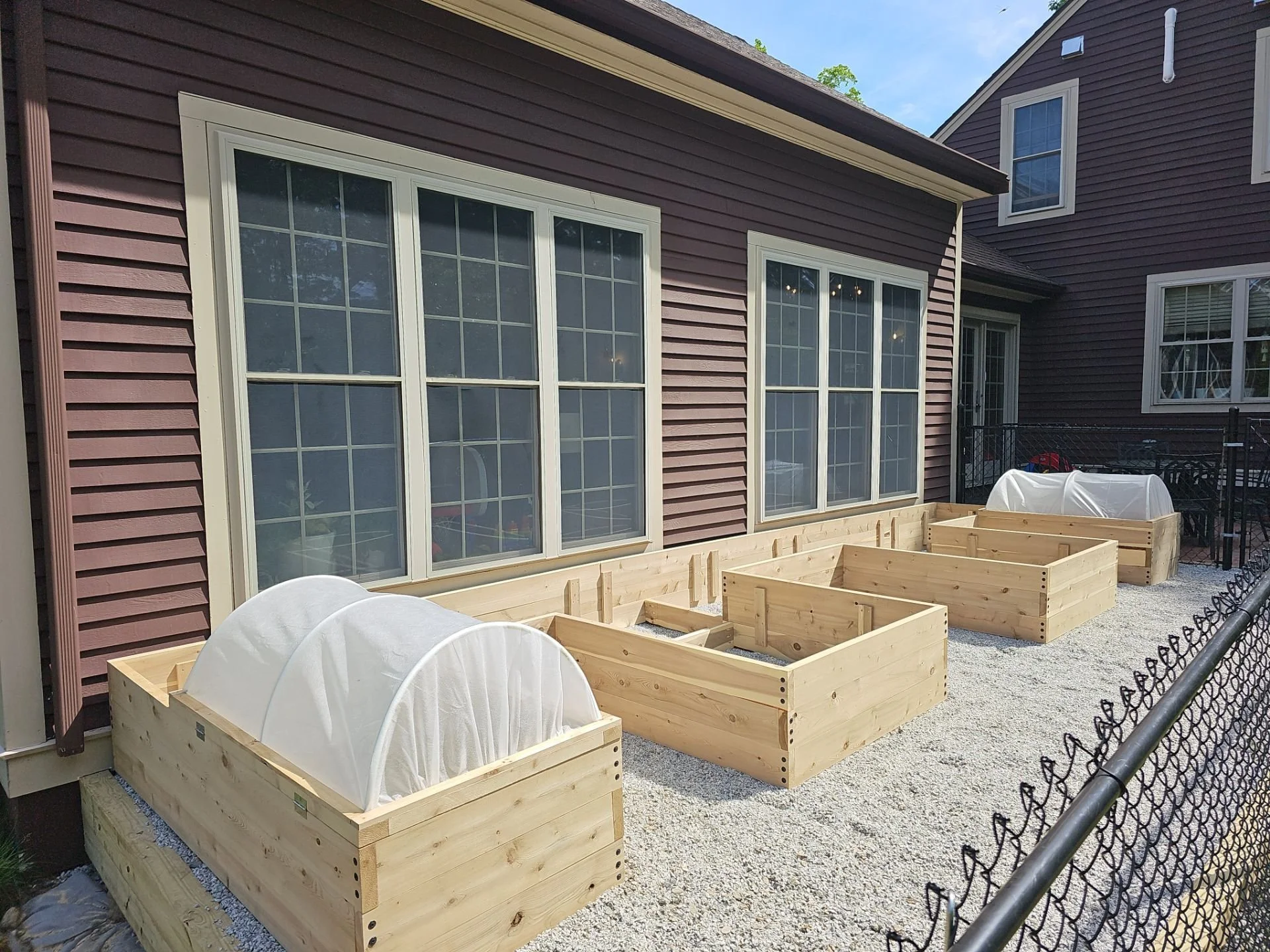 Reimagined Roots Custom Cedar Raised Garden Bed Portfolio | Central Massachusetts