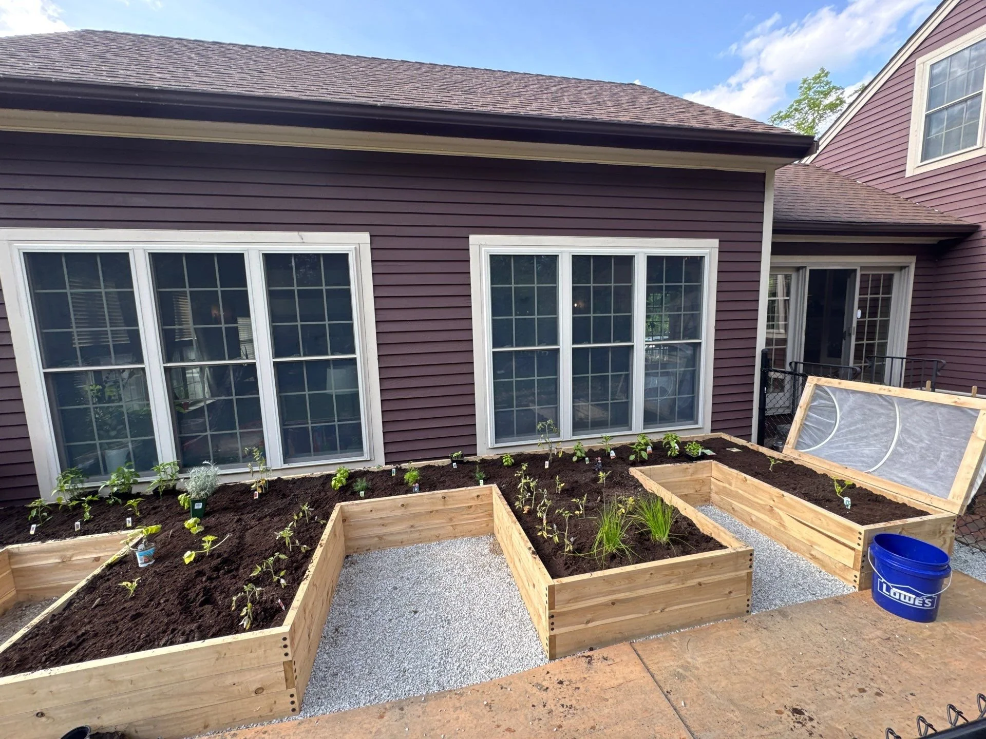 Reimagined Roots Custom Cedar Raised Garden Bed Portfolio | Central Massachusetts