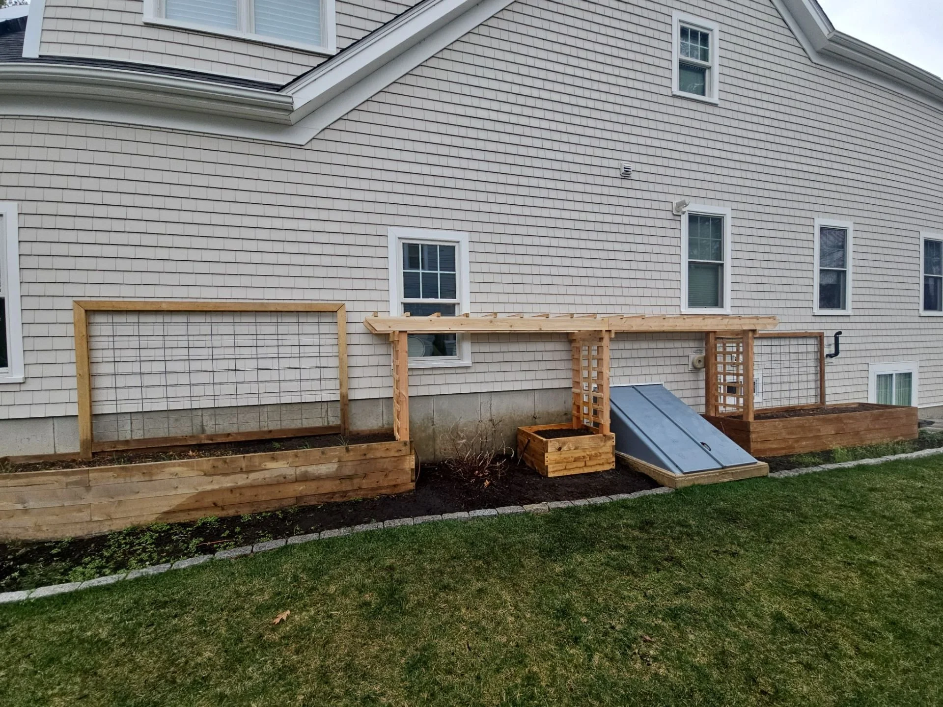 Reimagined Roots Custom Cedar Raised Garden Bed Portfolio | Central Massachusetts