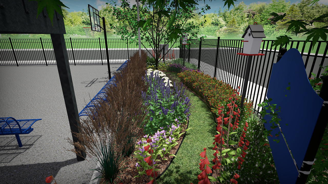 Midland Elementary Rain Garden