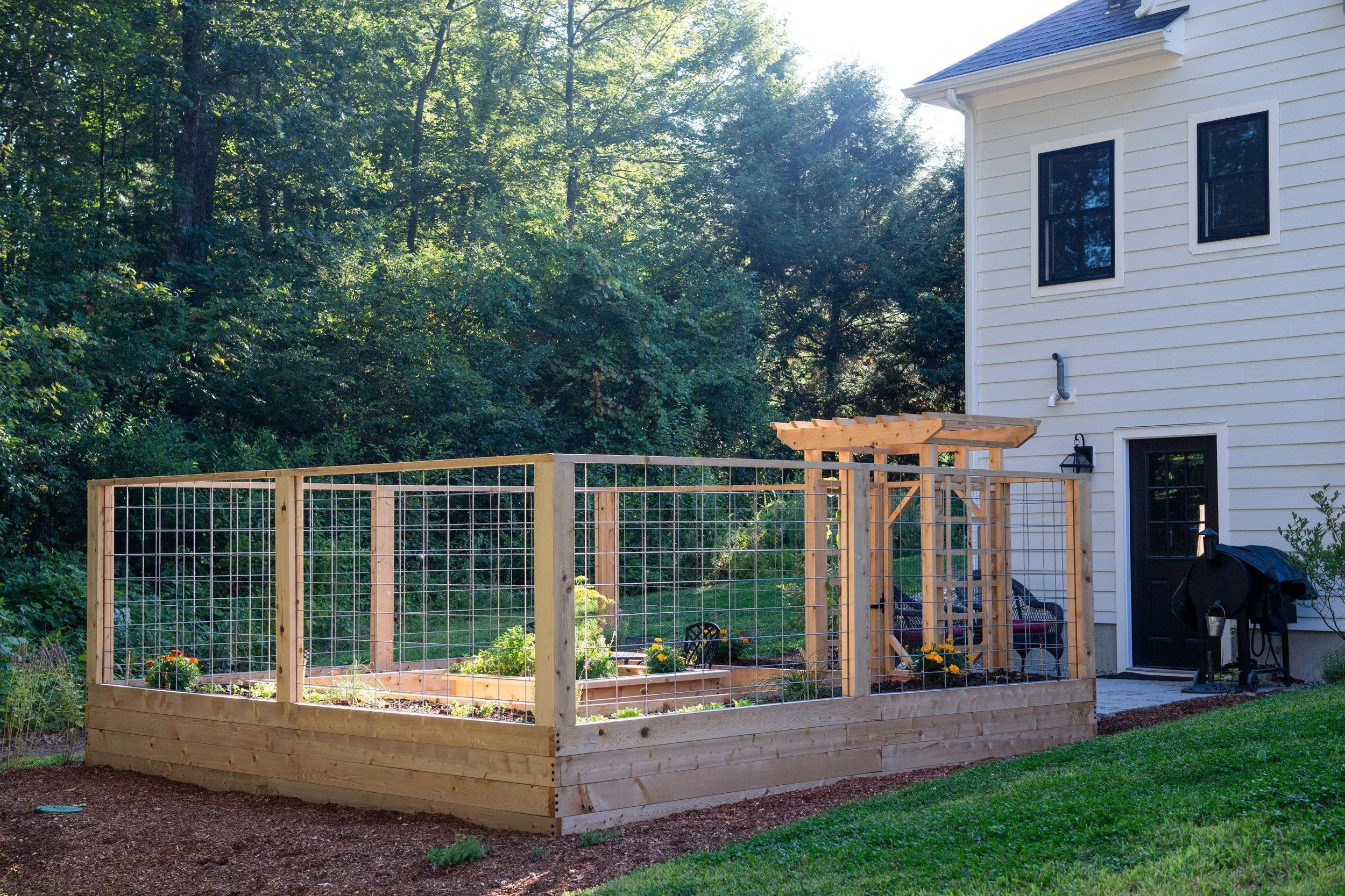 Reimagined Roots Custom Cedar Raised Garden Bed Portfolio | Central Massachusetts