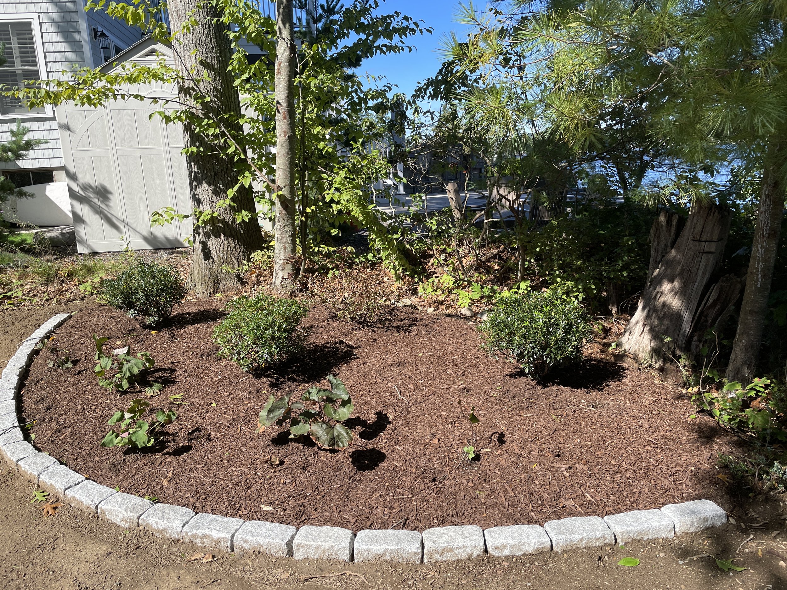 Cobblestone edging perennial garden.jpg