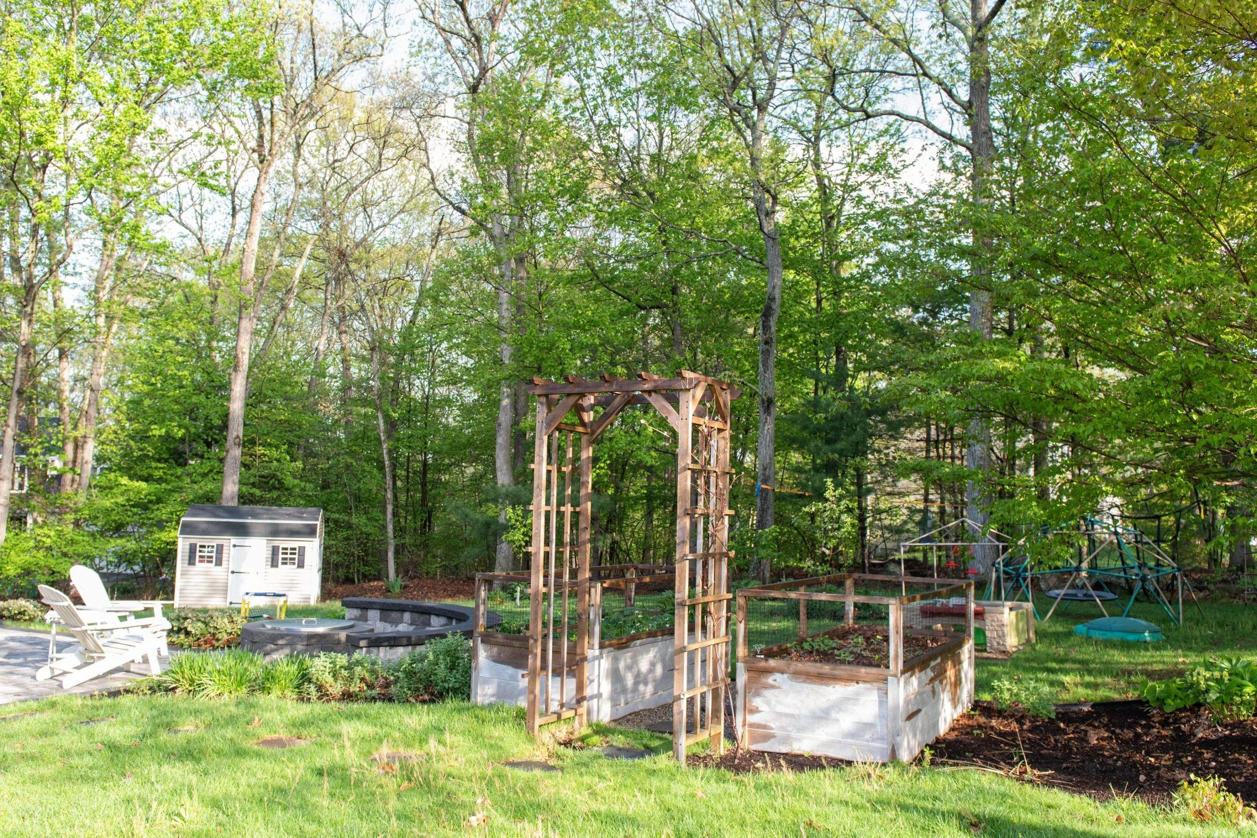 Reimagined Roots Custom Cedar Raised Garden Bed Portfolio | Central Massachusetts