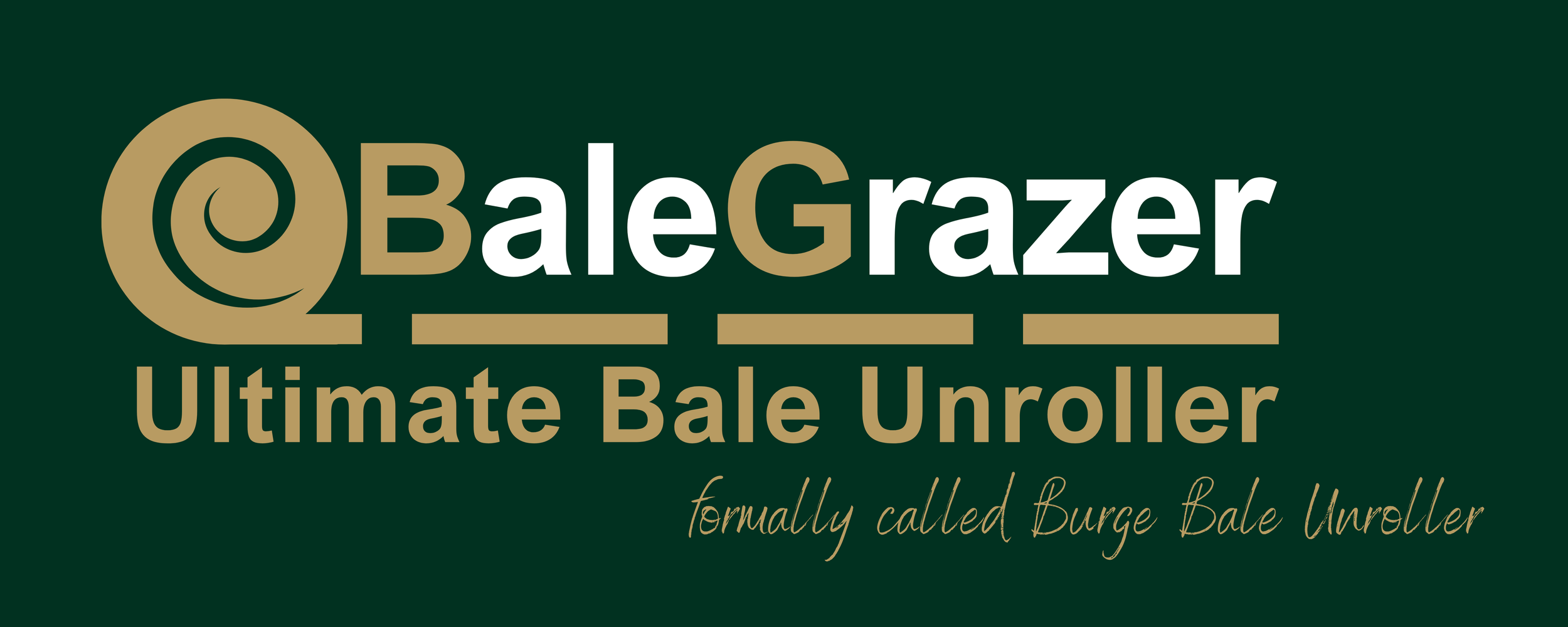 Burge Bale Unroller is now Bale Grazer – same machine, smarter name.