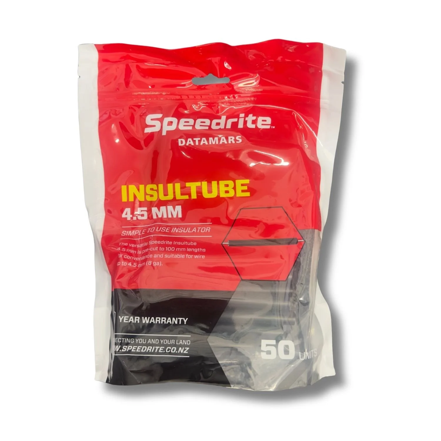 Speedrite 100mm Insultube Insulator (50PK)