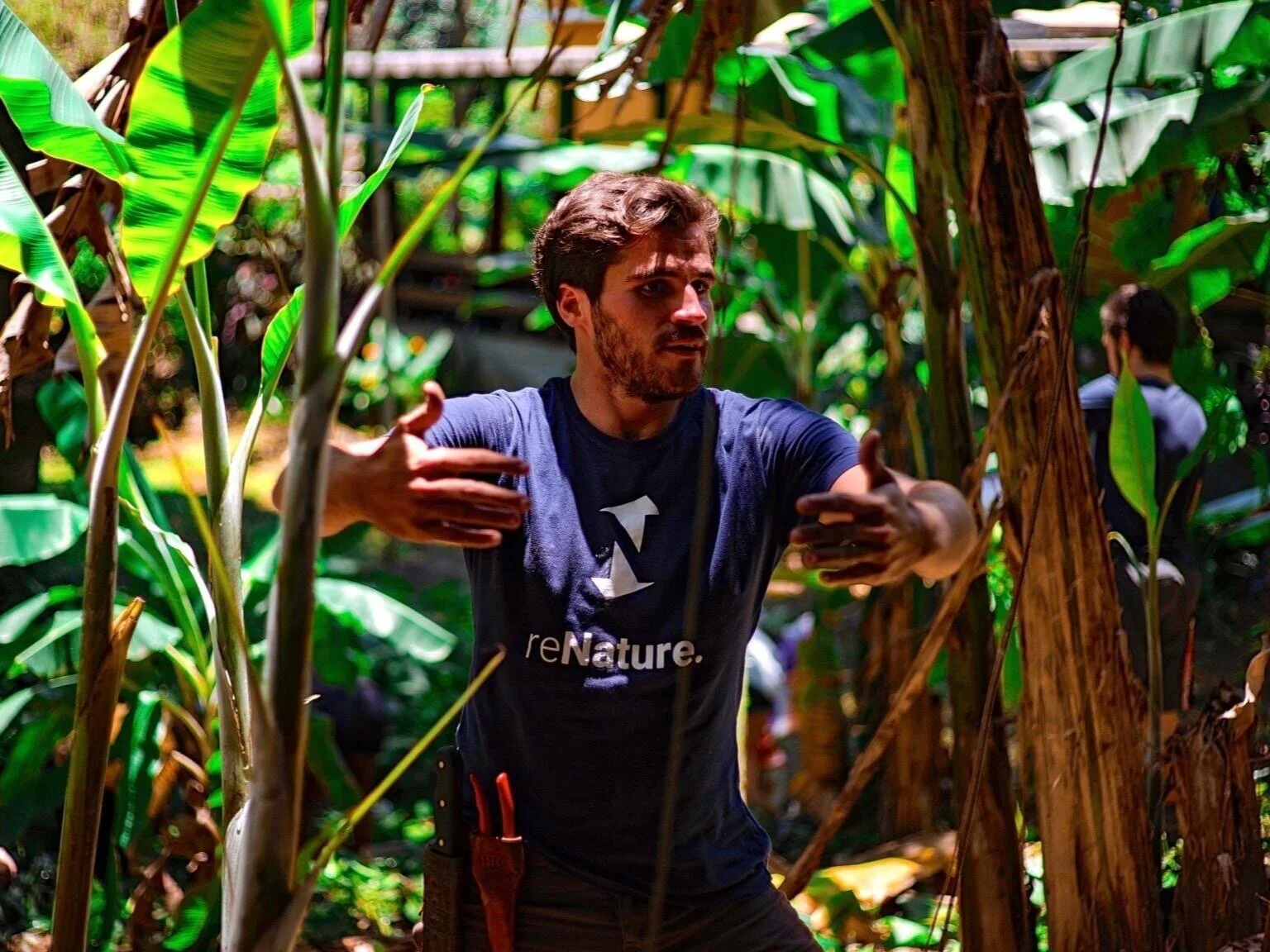 Felipe Villela  Tackling agricultural challenges globally and making regenerative farming practices mainstream. Felipe is co-founder of  reNature , an organisation mobilising the transition to sustainable agriculture and aiming to regenerate one million hectares of degraded land worldwide through agroforestry by 2030.