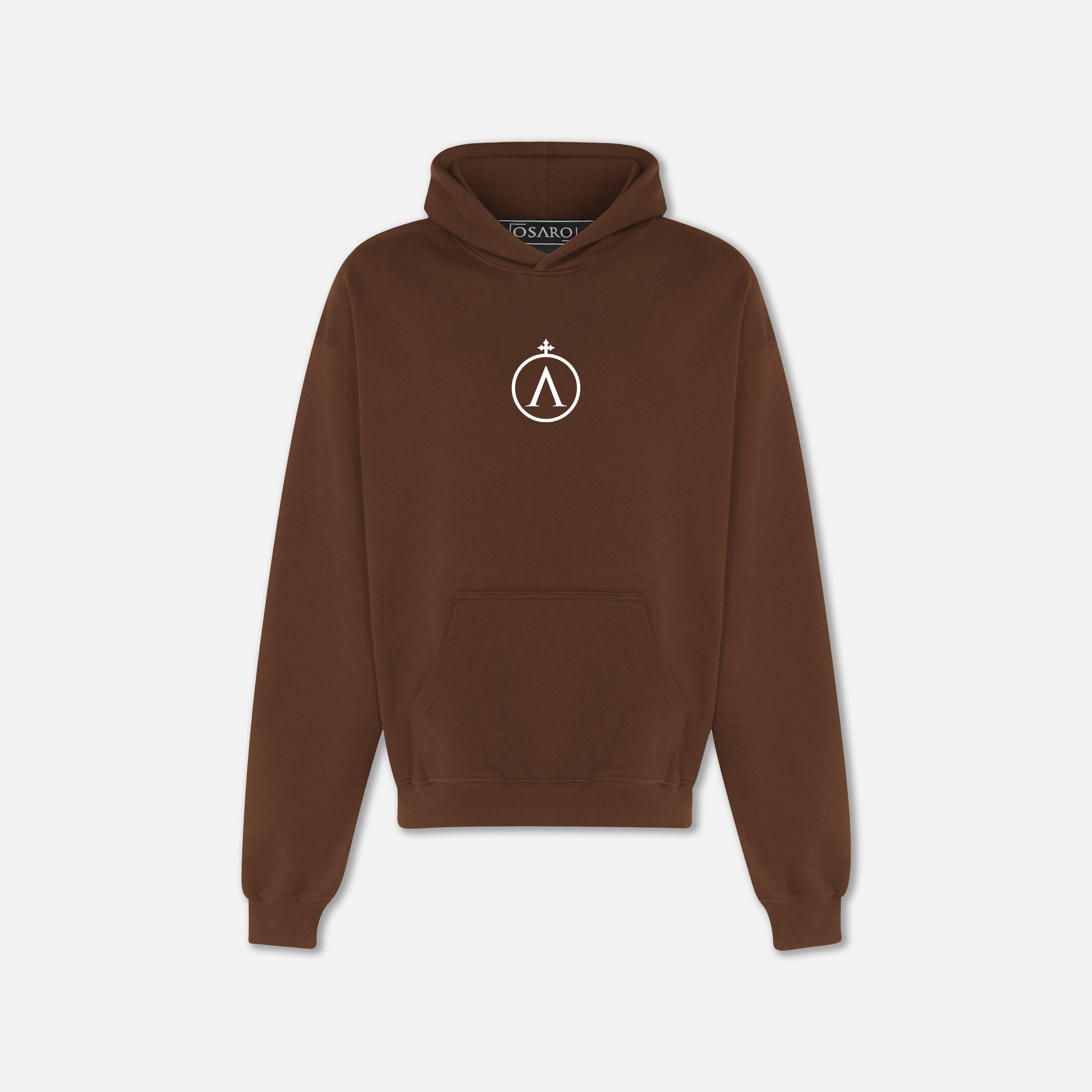 Brown Simple Hoodie