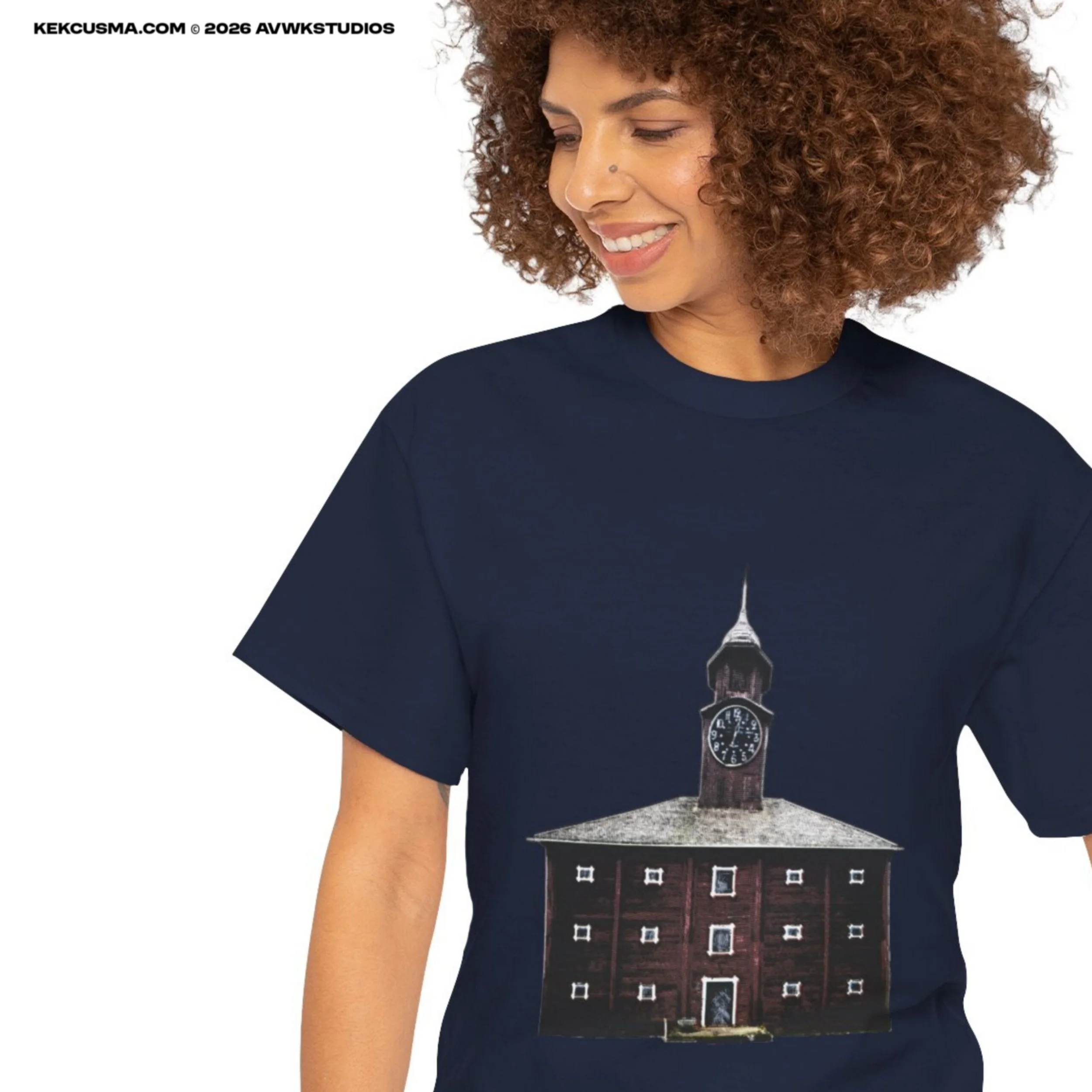 TAPULI SIGNATURE ANCIENT NAVY T-SHIRT PERSON AVWKSTUDiOS © 2026 kekcusma.com.jpg