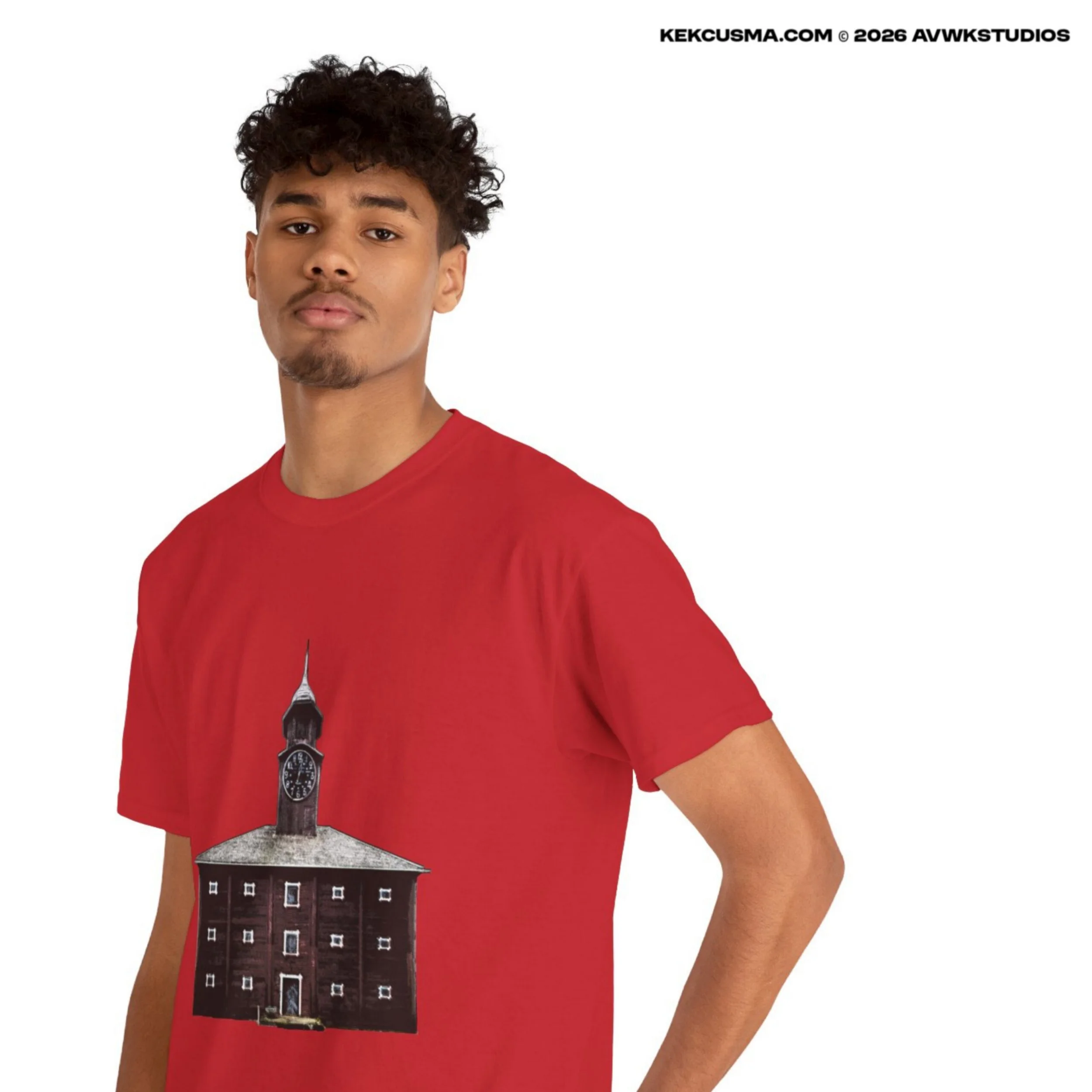 TAPULI SIGNATURE ANCIENT RED T-SHIRT PERSON AVWKSTUDiOS © 2026 kekcusma.com.jpg