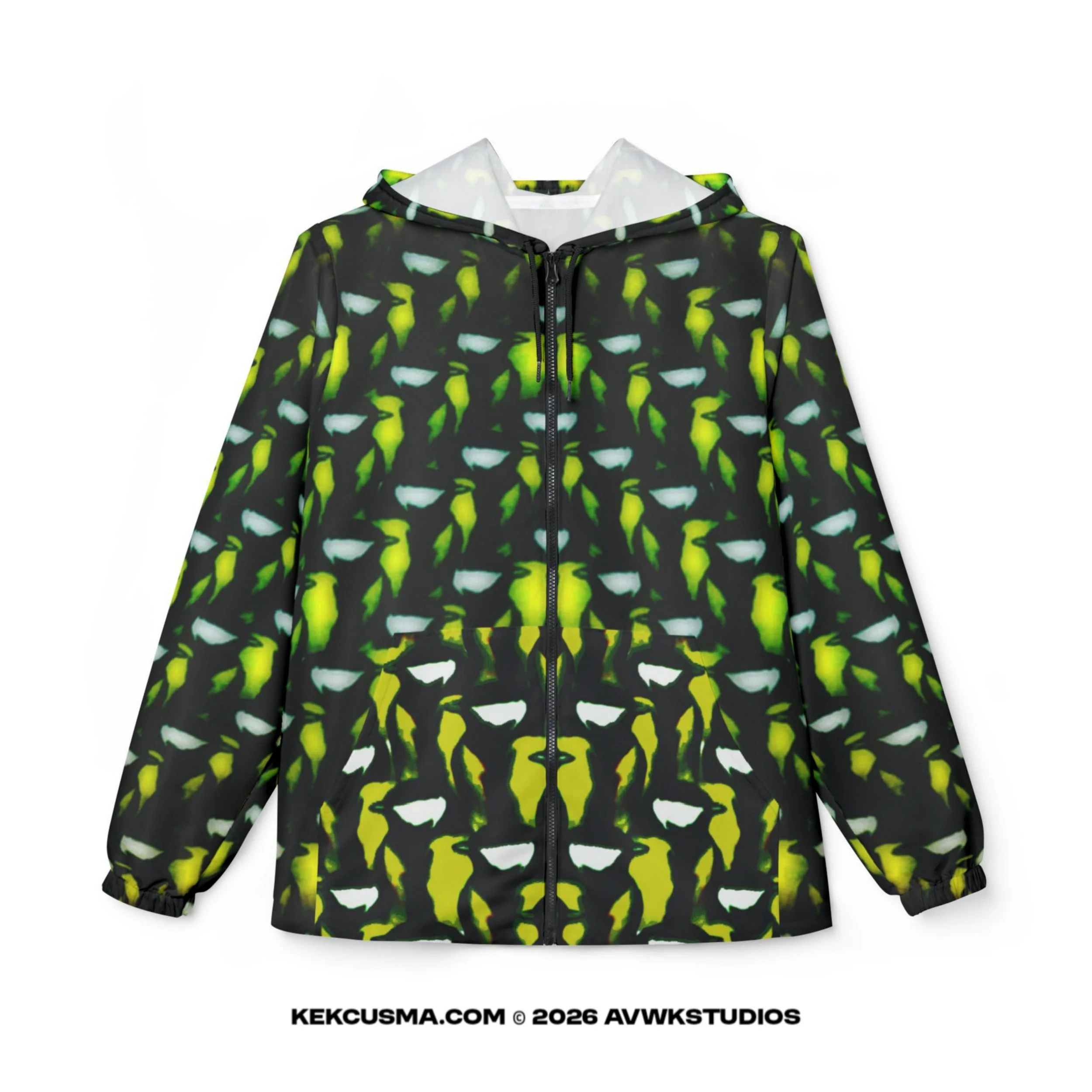 Tit Watcher PARUS MAJOR II Windbreaker Jacket front 1  kekcusma.com 2026.jpg