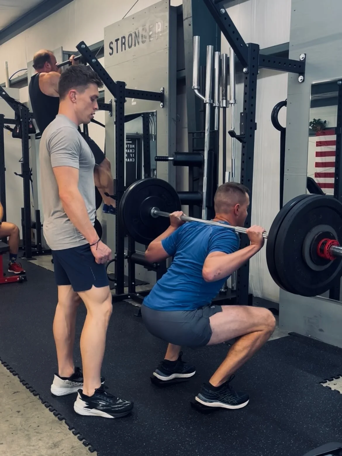 Same movement. Different intent. Different outcome. ⁠ A lighter barbell might be used to refine form, build speed, or focus on volume for muscular endurance. ⁠ A heavier barbell shifts the goal. Now we&rsquo;re training with heavier load, recruiting 