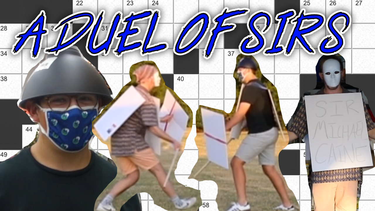 HOW TO HAVE A REAL MEDIEVAL DUEL!!! - Real Life Crossword Puzzle (Episode 6)