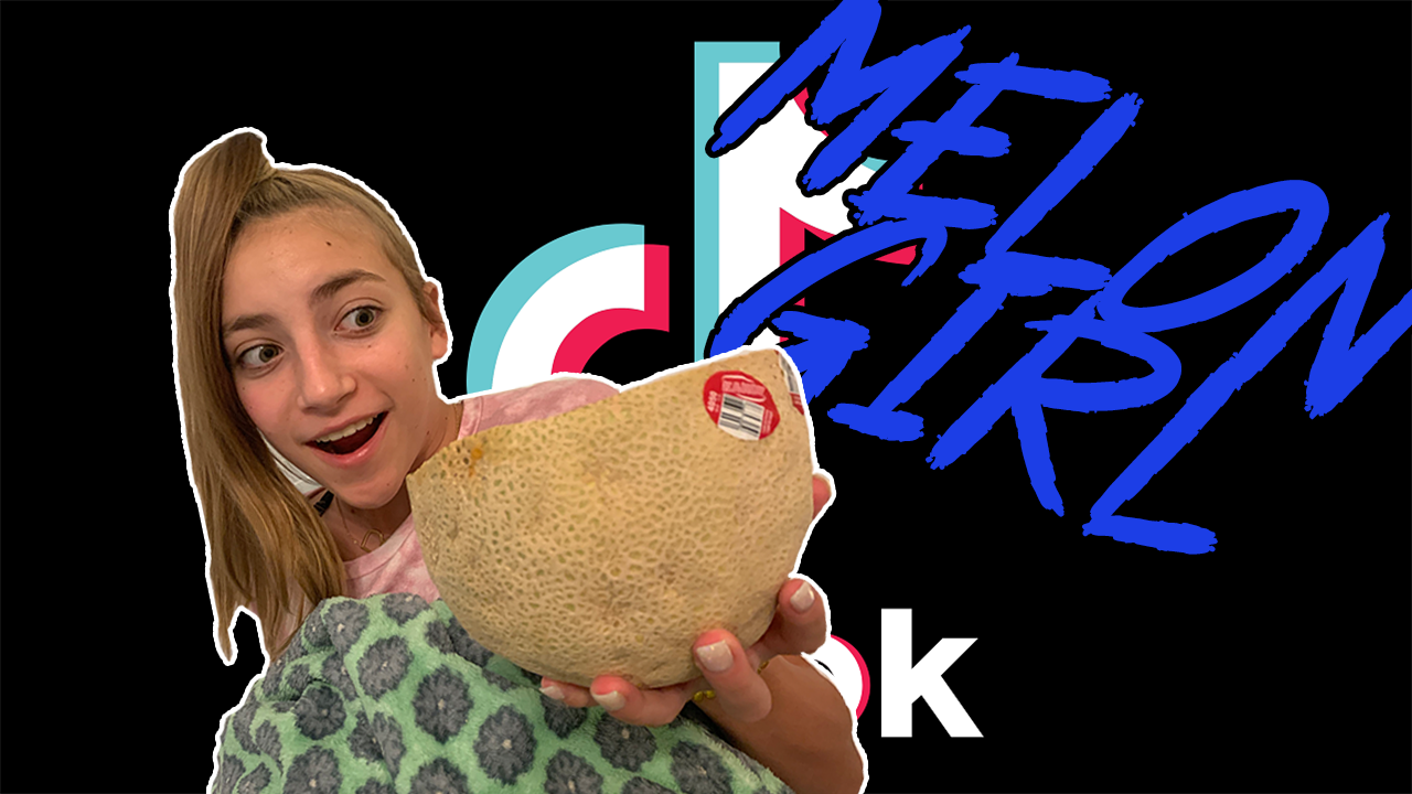 EATING AN ENTIRE CANTALOUPE (w/ Melon Girl)