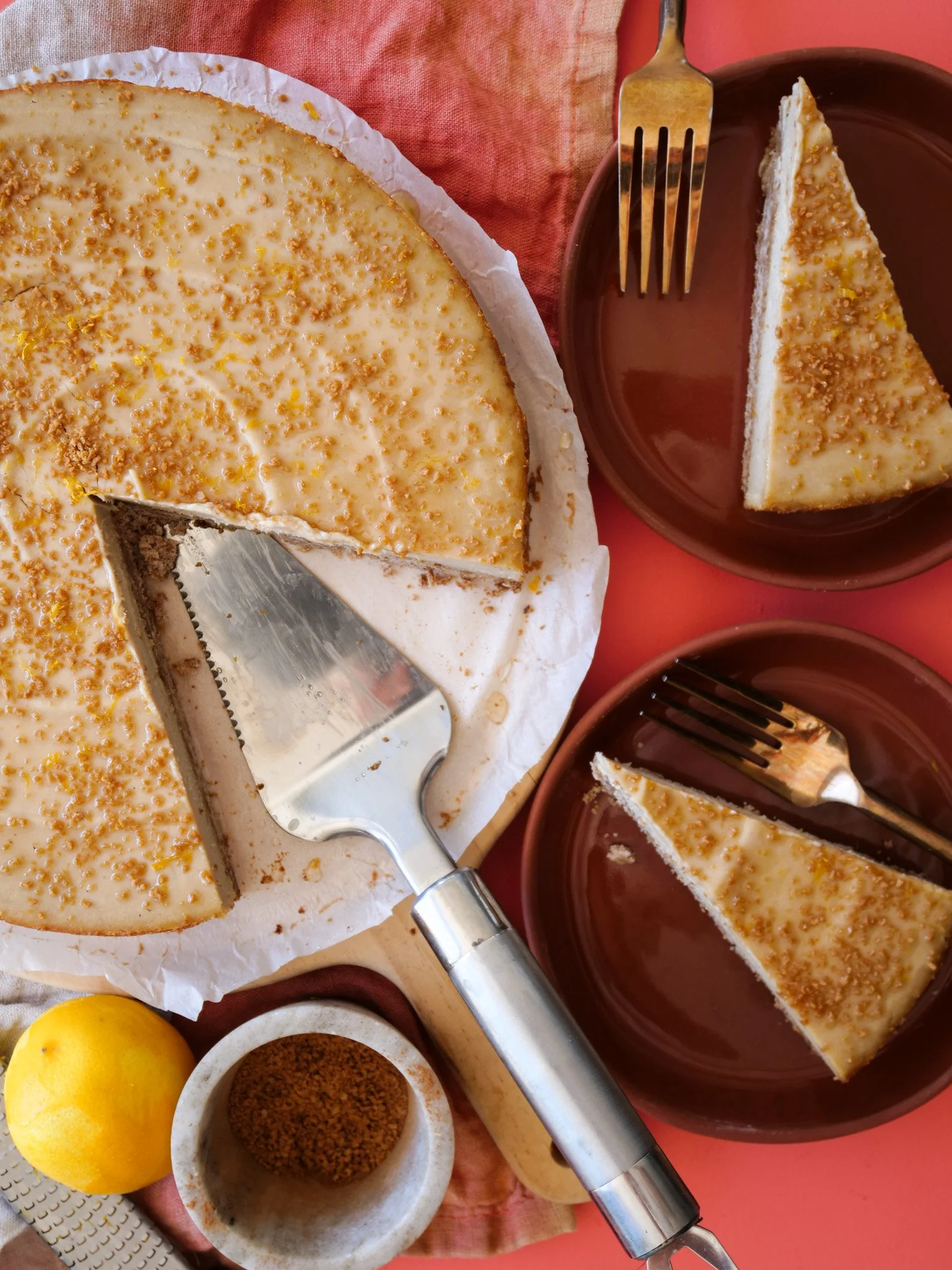 Sopapilla Cheesecake (Vegan & Gluten Free)