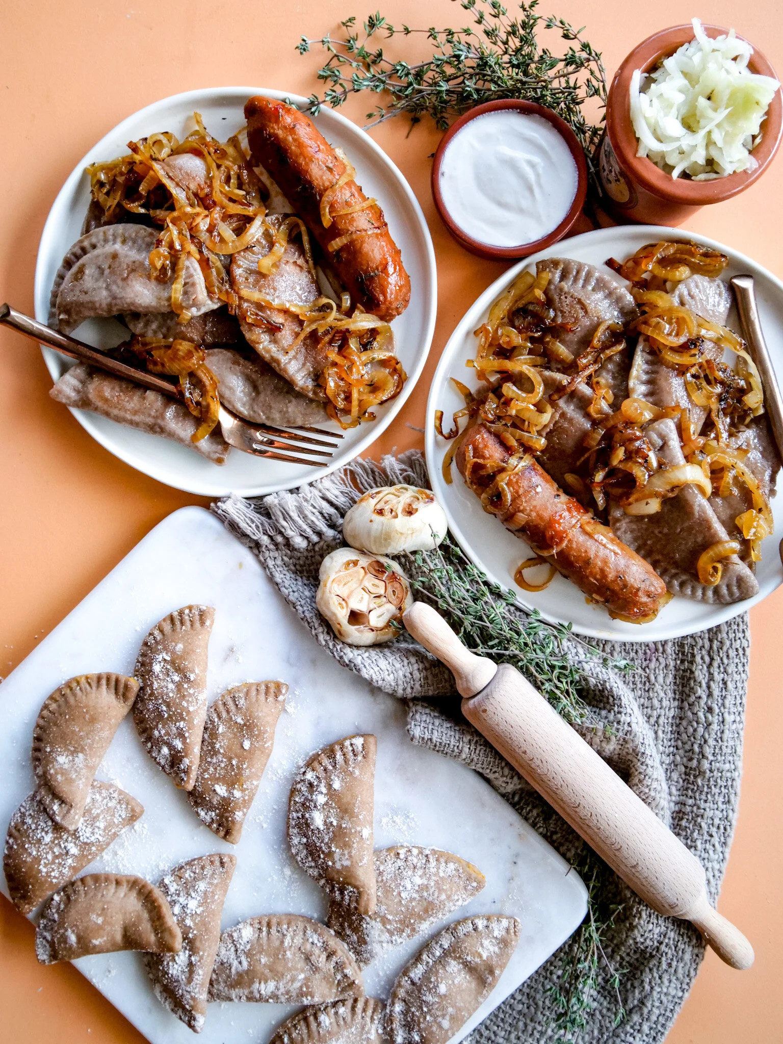 Sweet Potato Pierogies With Caramelized Onions Chef Bai