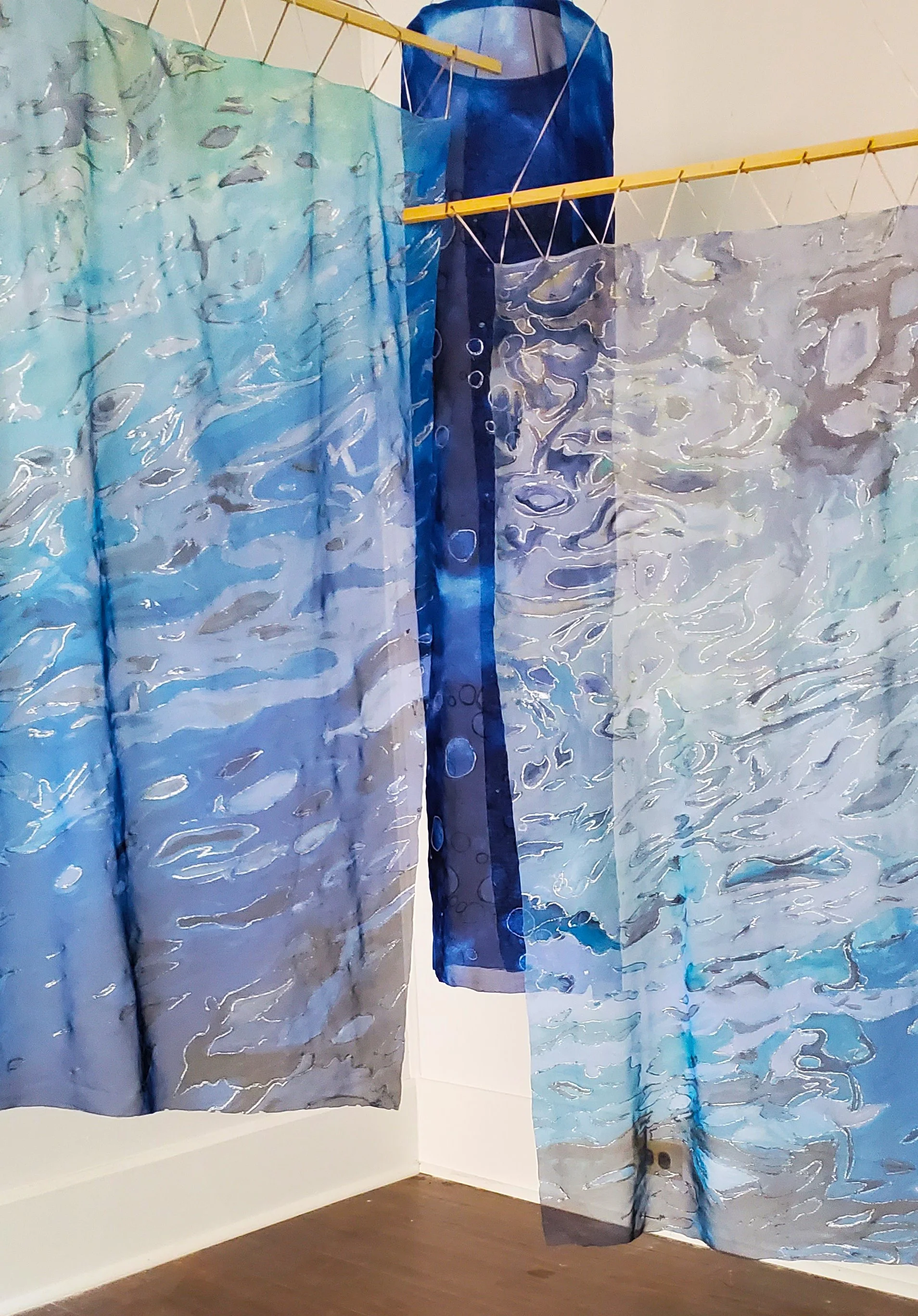 A Sense of Water (the project installation image) 