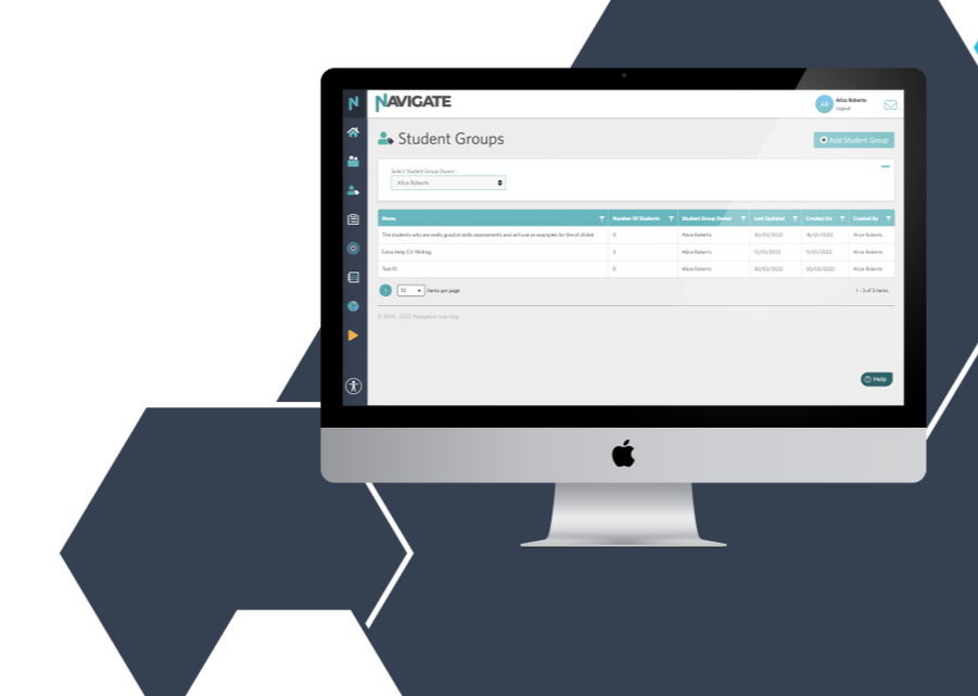 Navigate - Creating the Student Groups Module