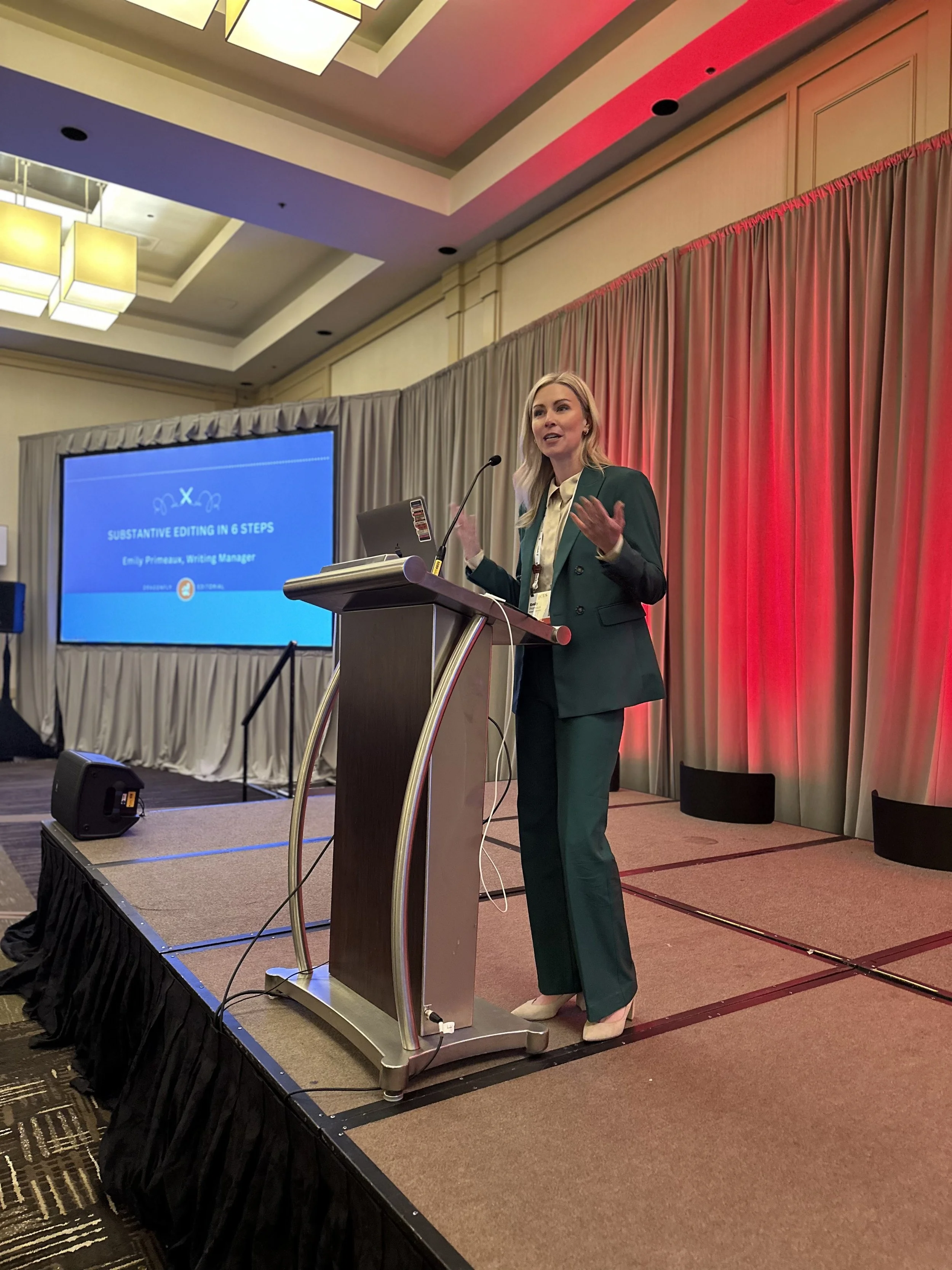 Speaking at ACES: The Society for Editors annual conference