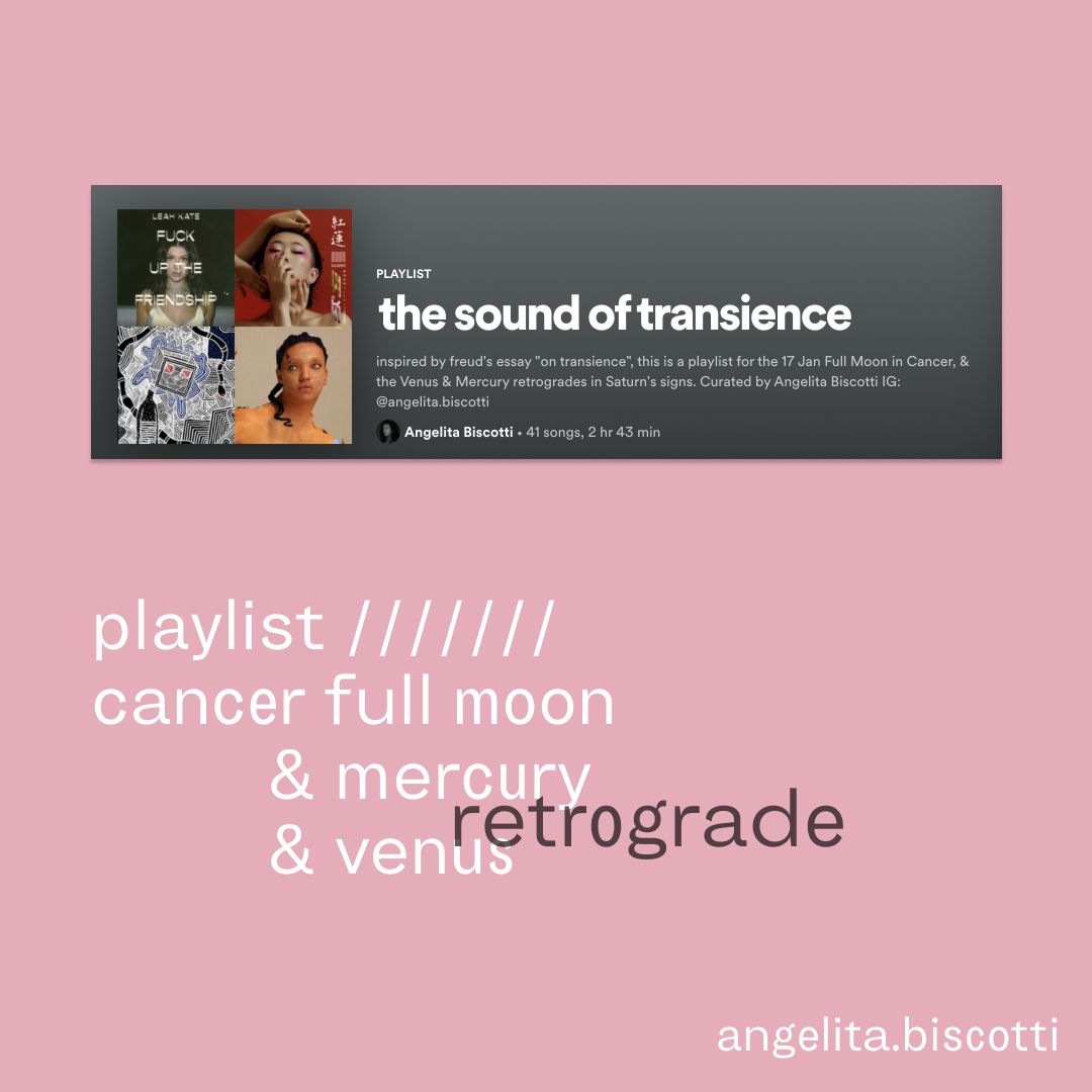 Playlist for Mercury &amp; Venus retrograde in Saturn’s signs - January 2022