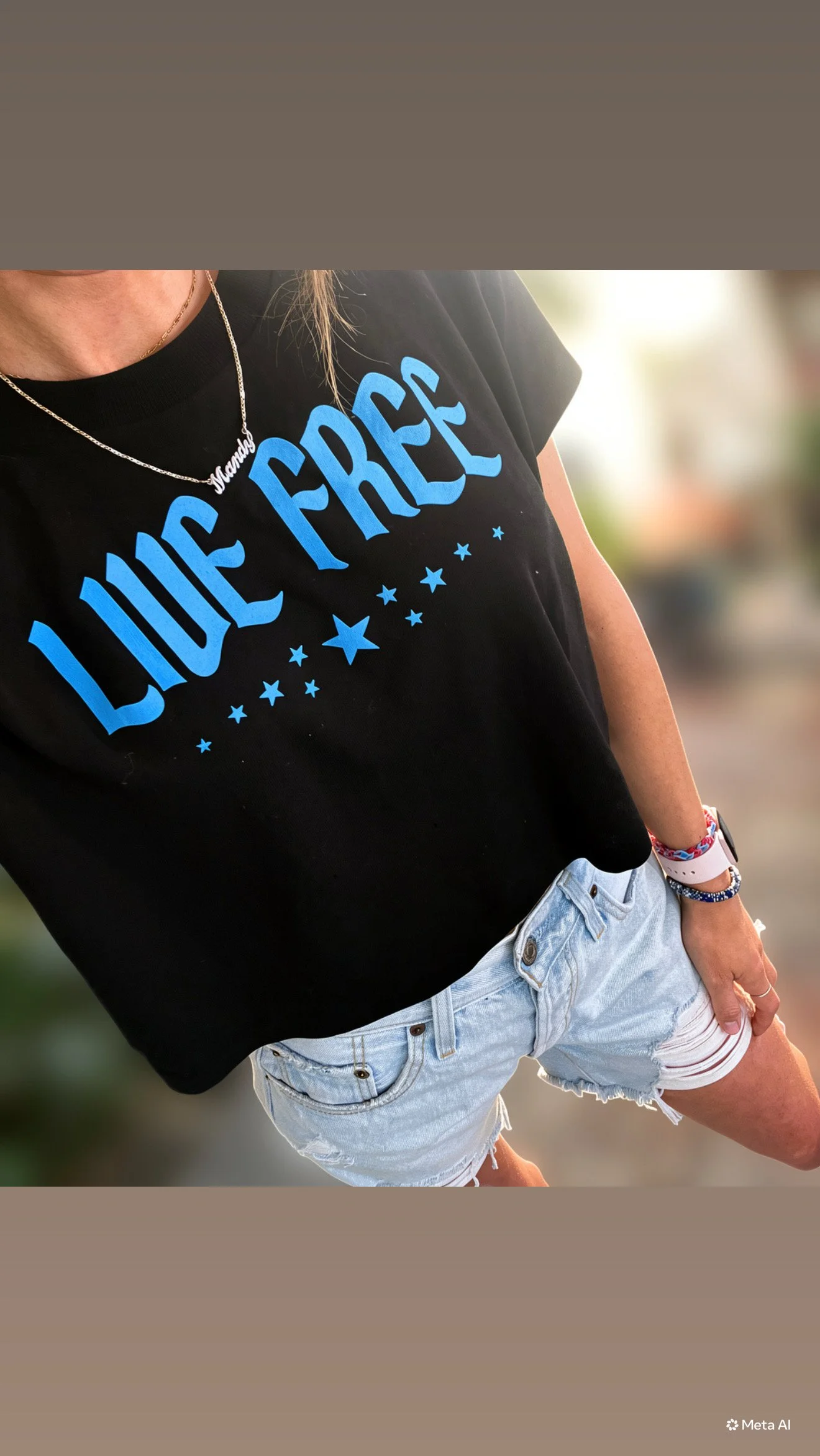 Line Six13™ Live Free Women's T