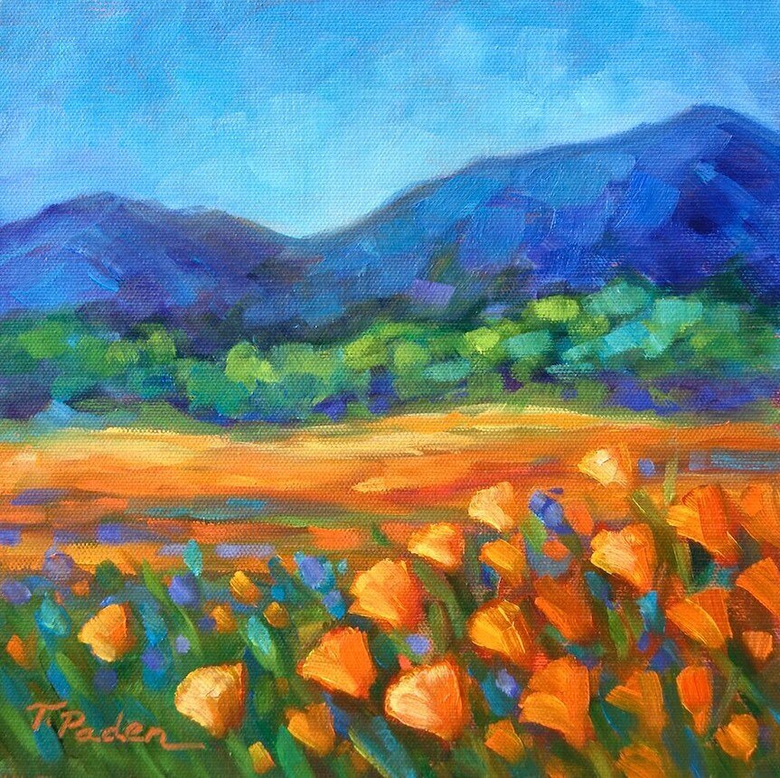 &ldquo;California Poppies,&rdquo; prints available. These beautiful orange poppies are native to California and are our state flower.