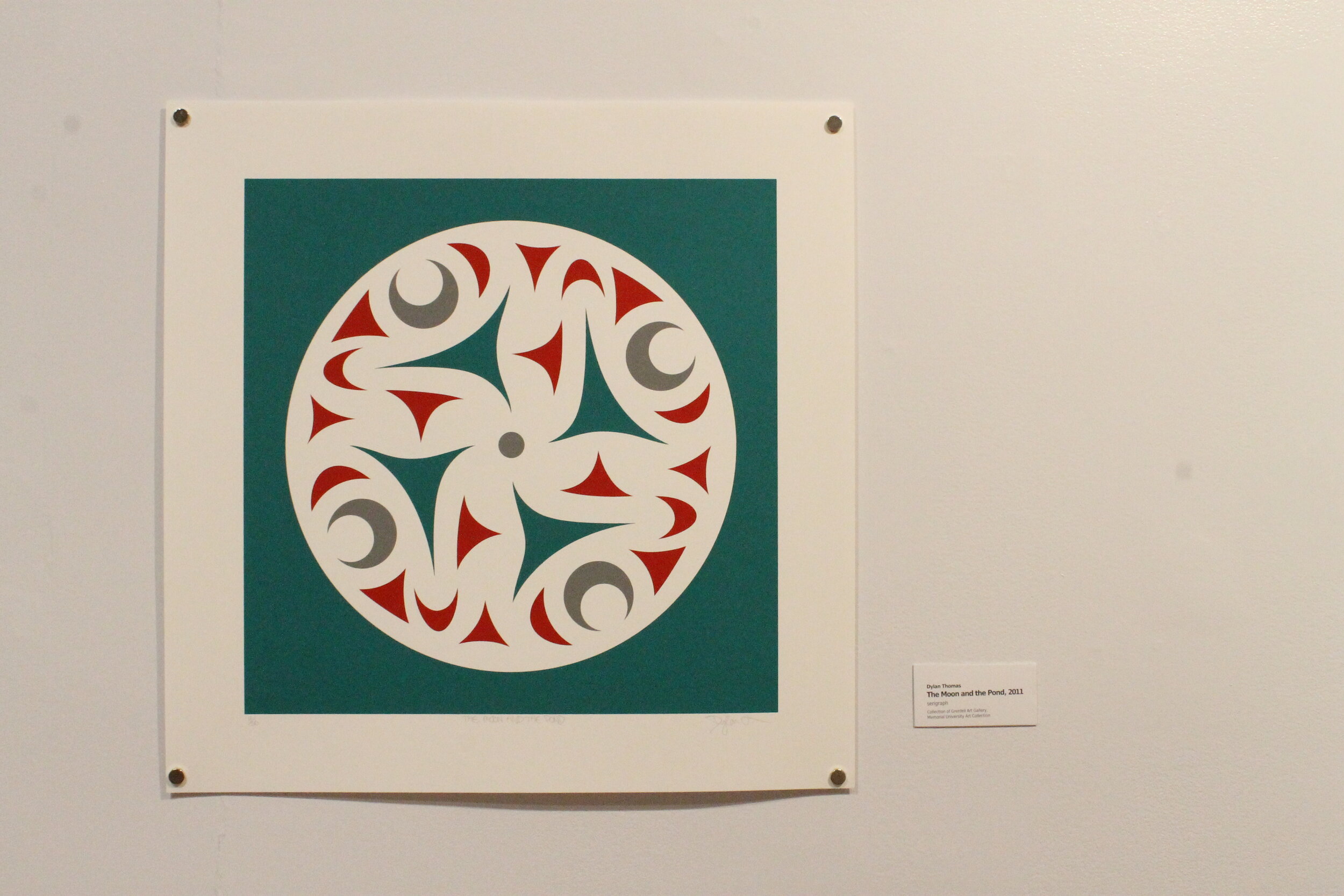 Dylan Thomas, The Moon and The Pond, 2011 