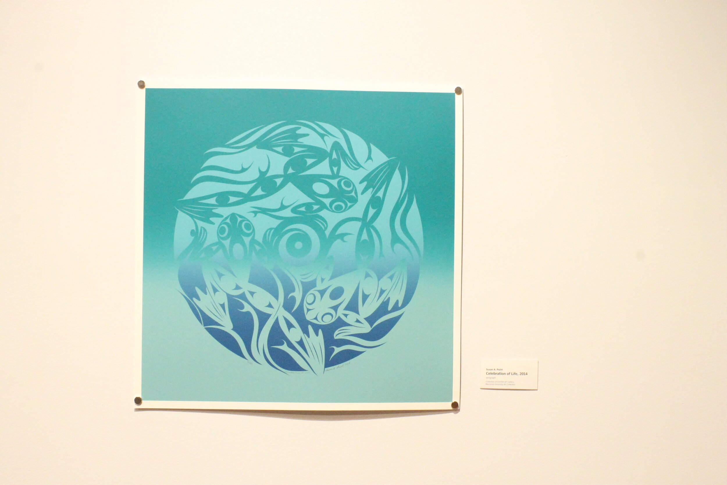 Susan A. Point, Celebration of Life, 2014 