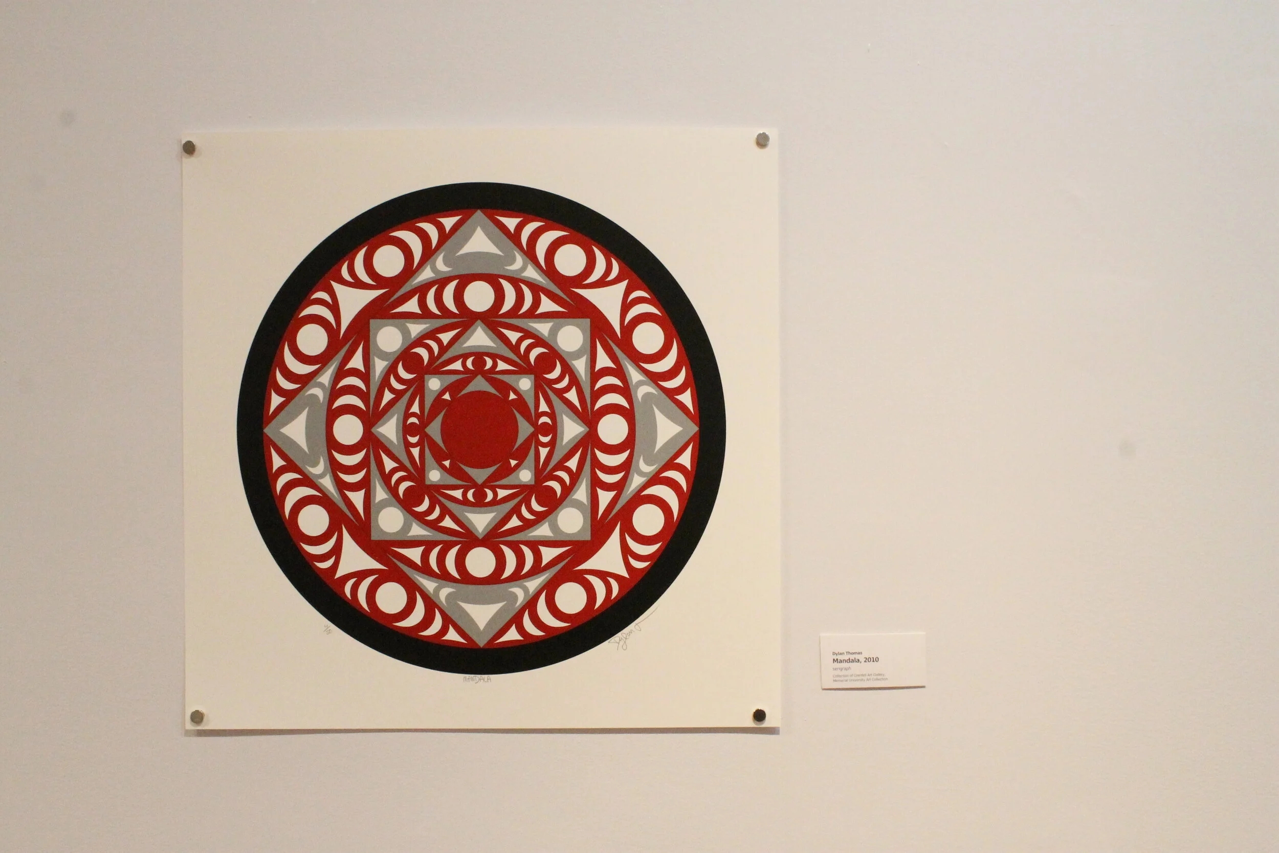Dylan Thomas, Mandala, 2010