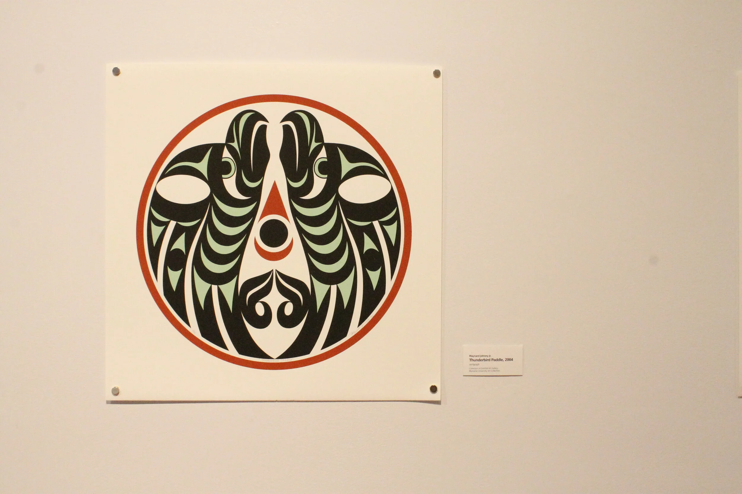 Maynard Johnny Jr., Thunderbird Paddle, 2004