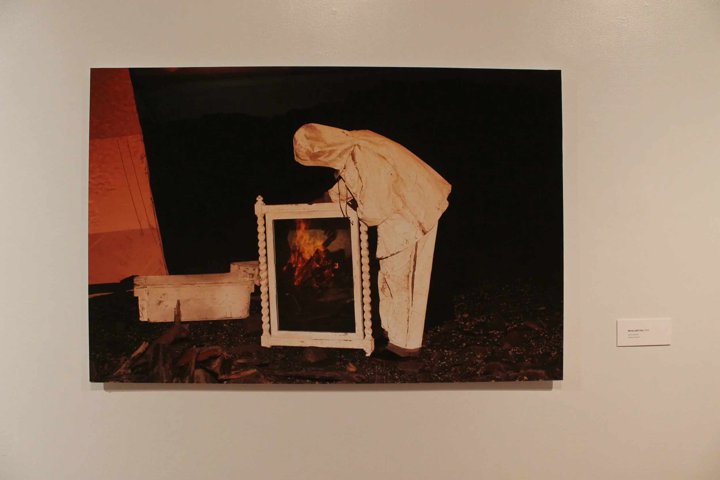 Will Gill, Mirror With Fire, 2018