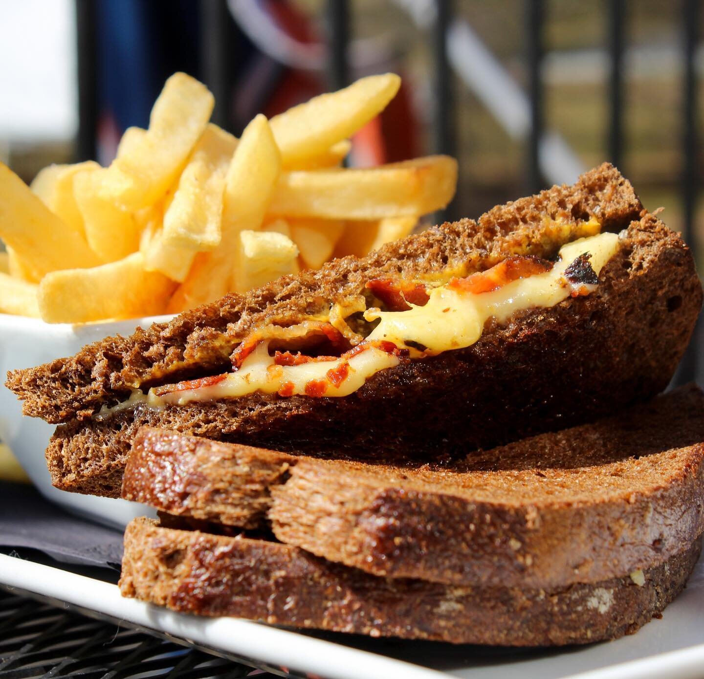 🚨March Grilled Cheese of the Month:🚨
Dubliner Aged Cheese, Thick Cut Bacon, and Strong Irish Mustard on Traditional Brown Bread