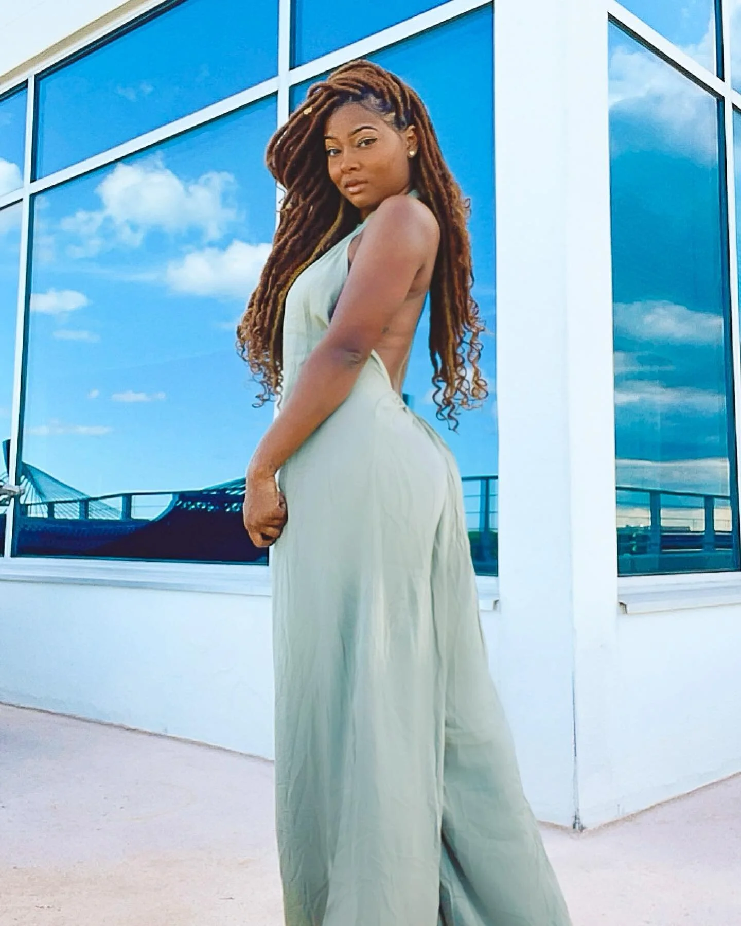 just me &amp; my boo. penthouse. panoramic city view. ✈️ COMMENT 💚 if you&rsquo;re loving the vibe.