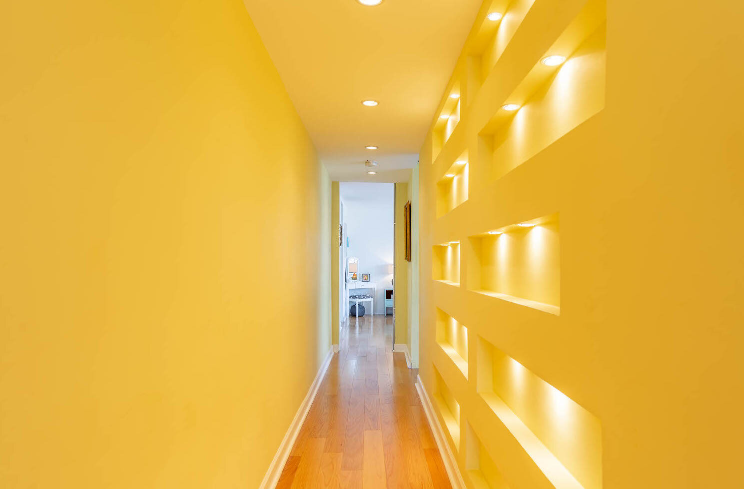 Hallway view of 1245 13th St NW Unit 909 Logan Circle, Washington, D.C.