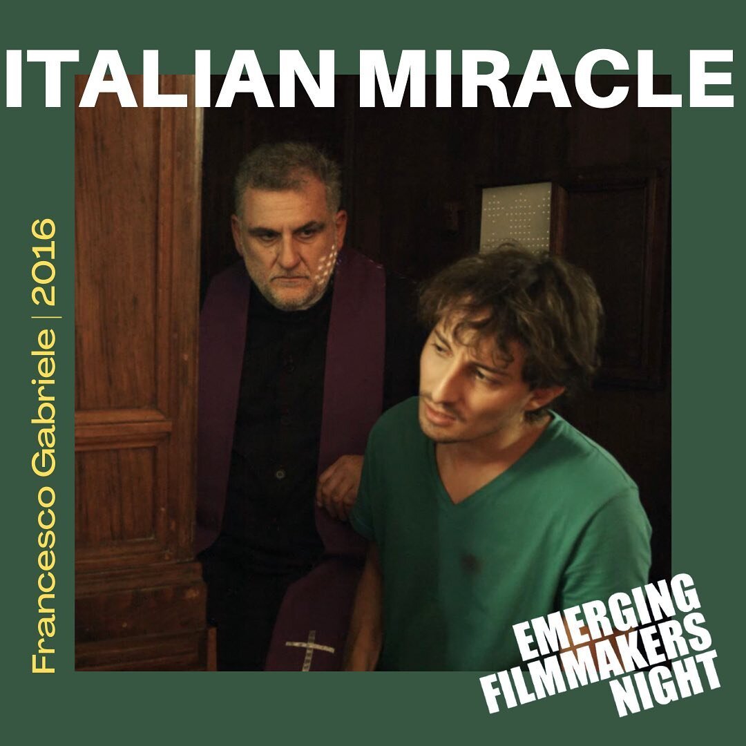An Italian miracle might be waiting just around the corner...

EFN screened Francesco Gabriele's brilliant 'Italian Miracle' comedy back in our 2016 &quot;Caught in the Act&quot; edition 💥

The short film played at over 40 festivals worldwide and we