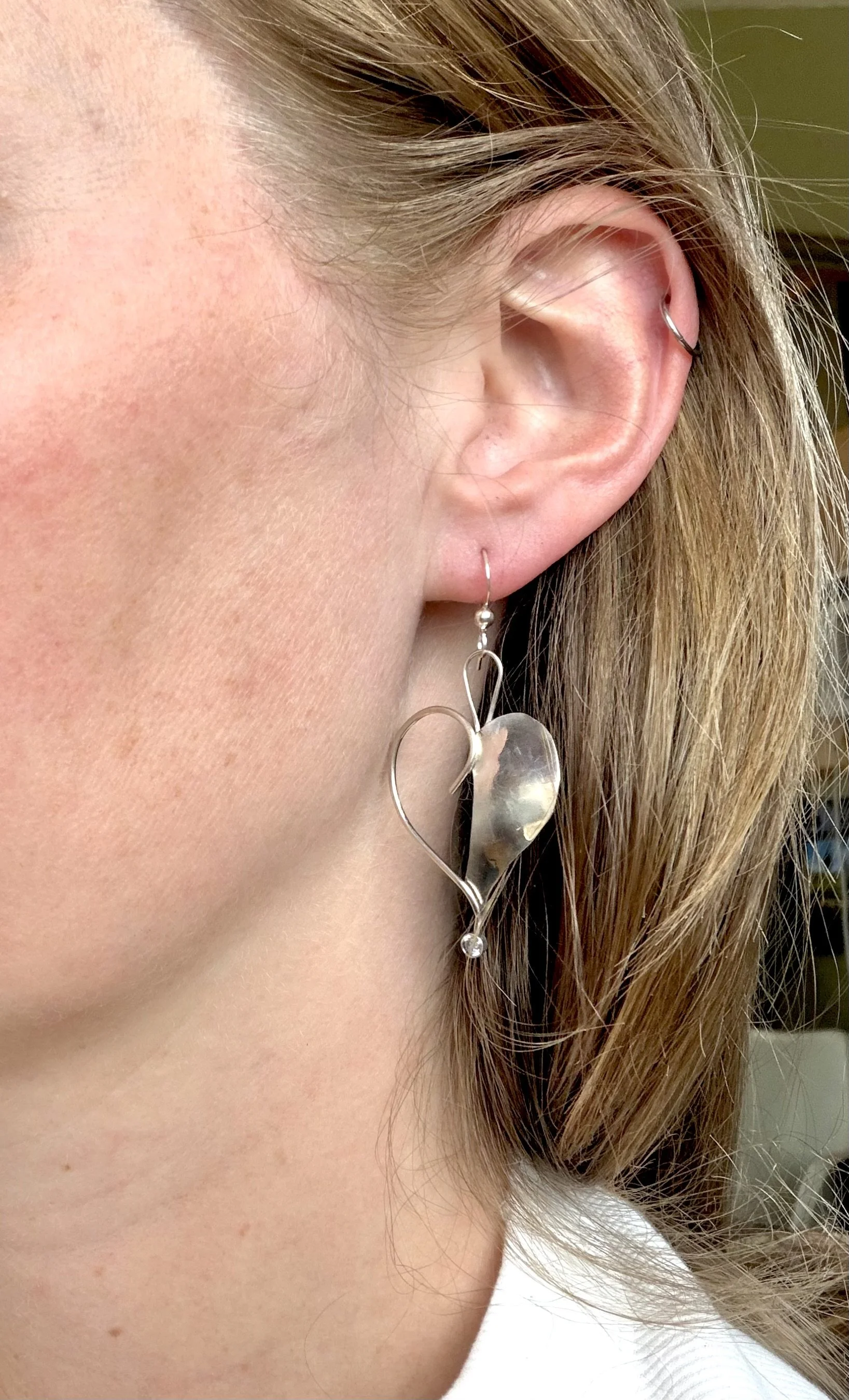 Growing Heart Earrings