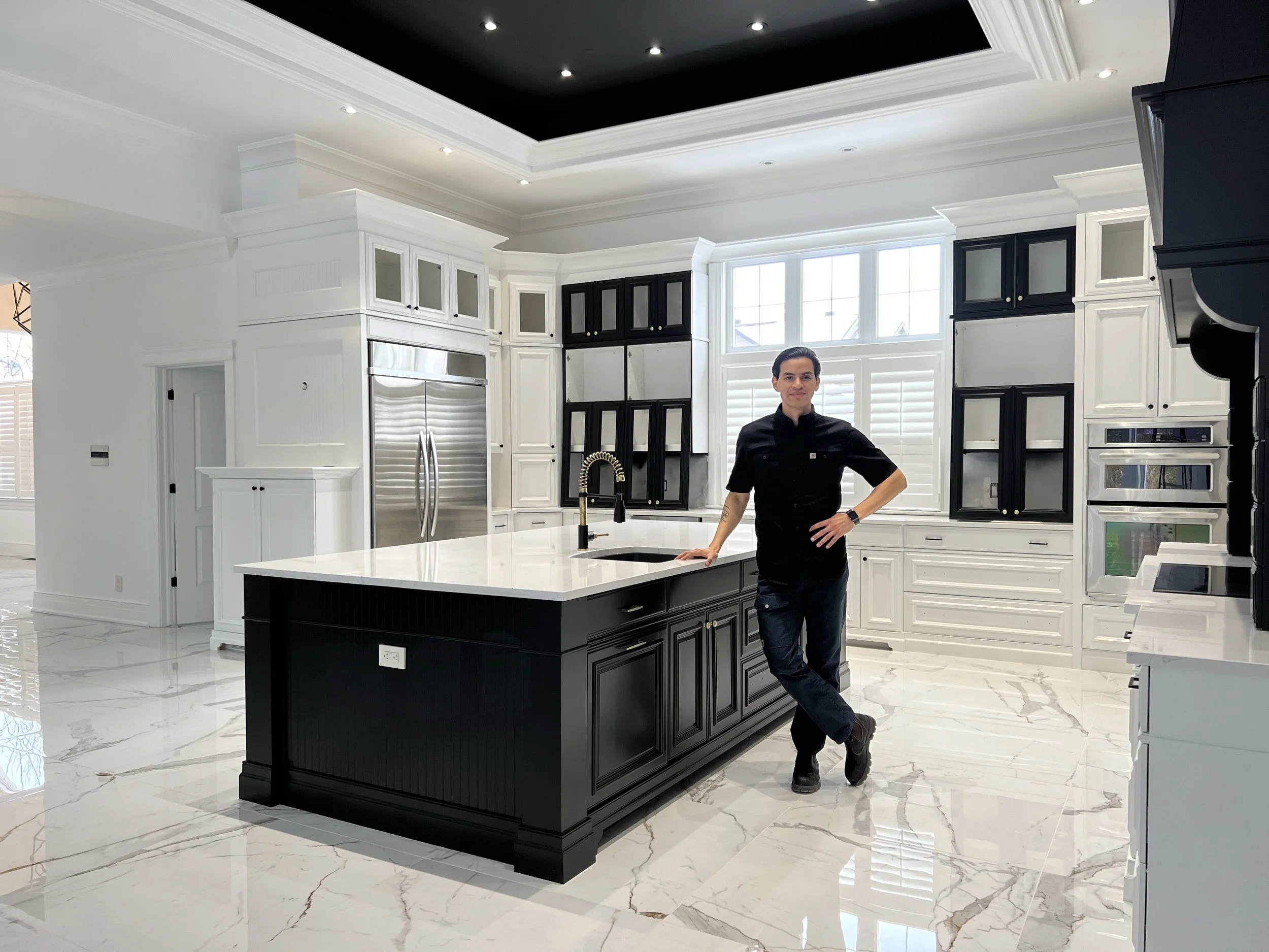 Spray Painting Kitchen Edmonton Matttroy