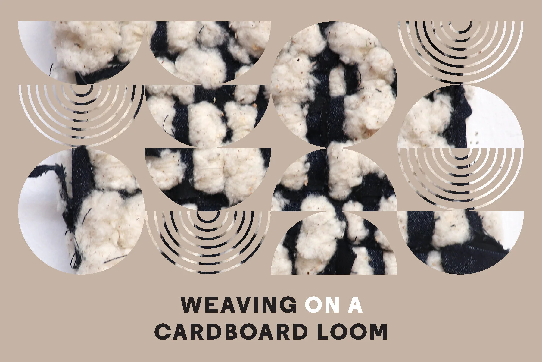 Weaving on a Cardboard Loom