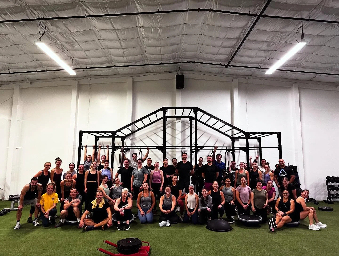 Saturday class packed ๐๐พ Thanks @annaedquist_