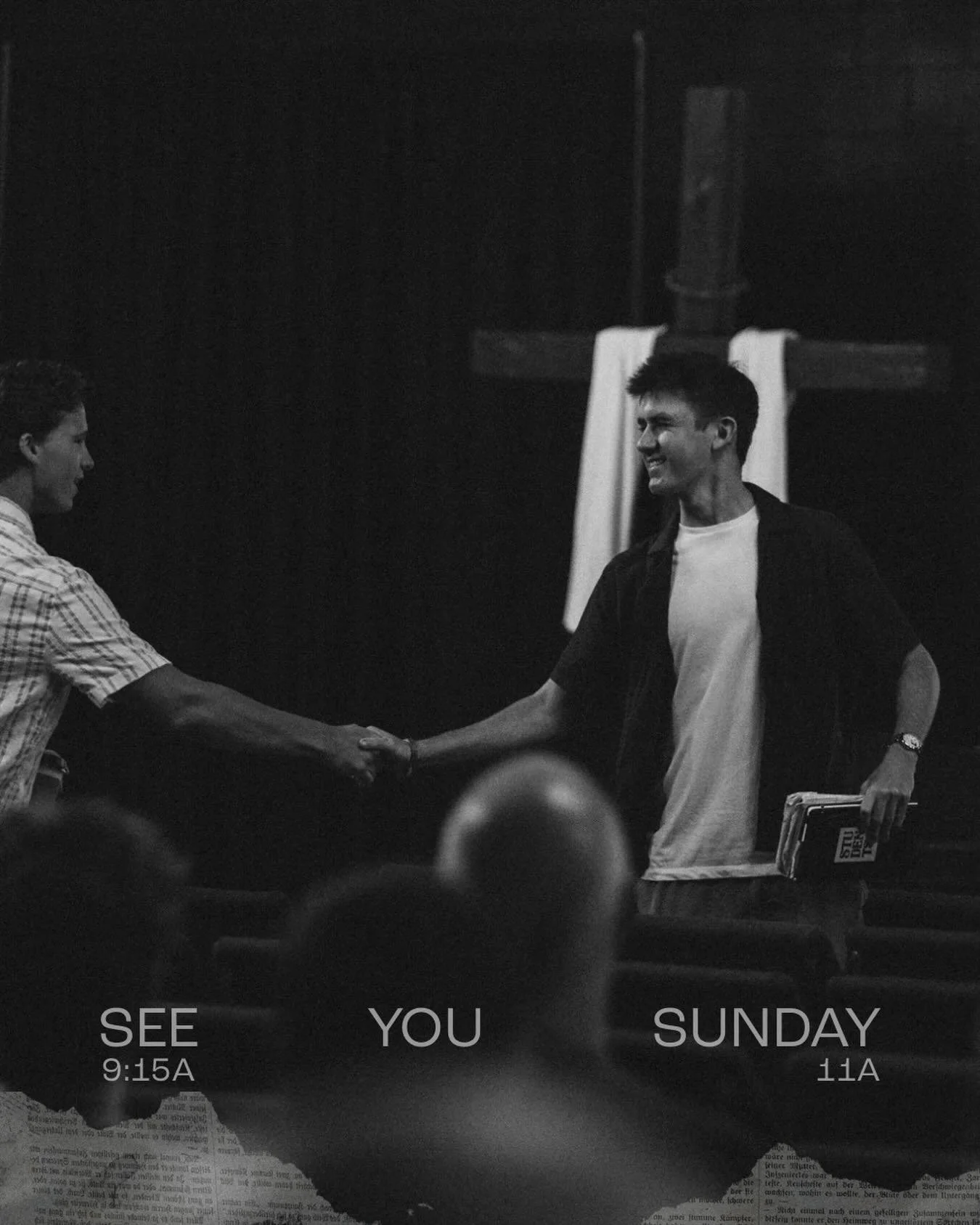 Come worship with us this Sunday! See you at 9:15A or 11A!