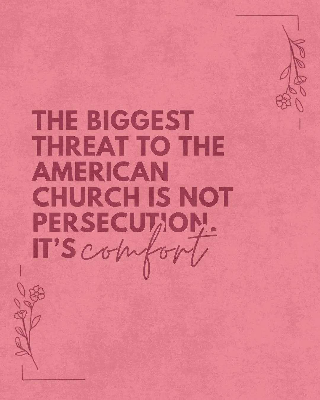 This past Sunday, our Youth Director, Gage, taught through 1 Peter 4:12-19. He encouraged us to choose following Christ over sitting in the comfortability of the world, despite how uncomfortable it may be.

Missed Sunday? Listen on Spotify/YouTube🎙️