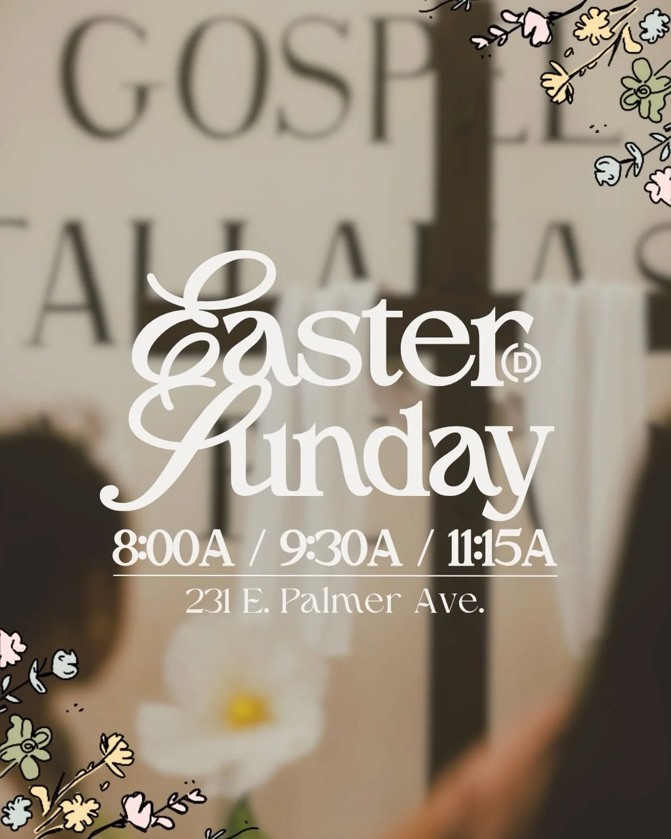 Death was not the end. Come celebrate our risen Savior!🙌🏼 8:00A/9:30A/11:15A