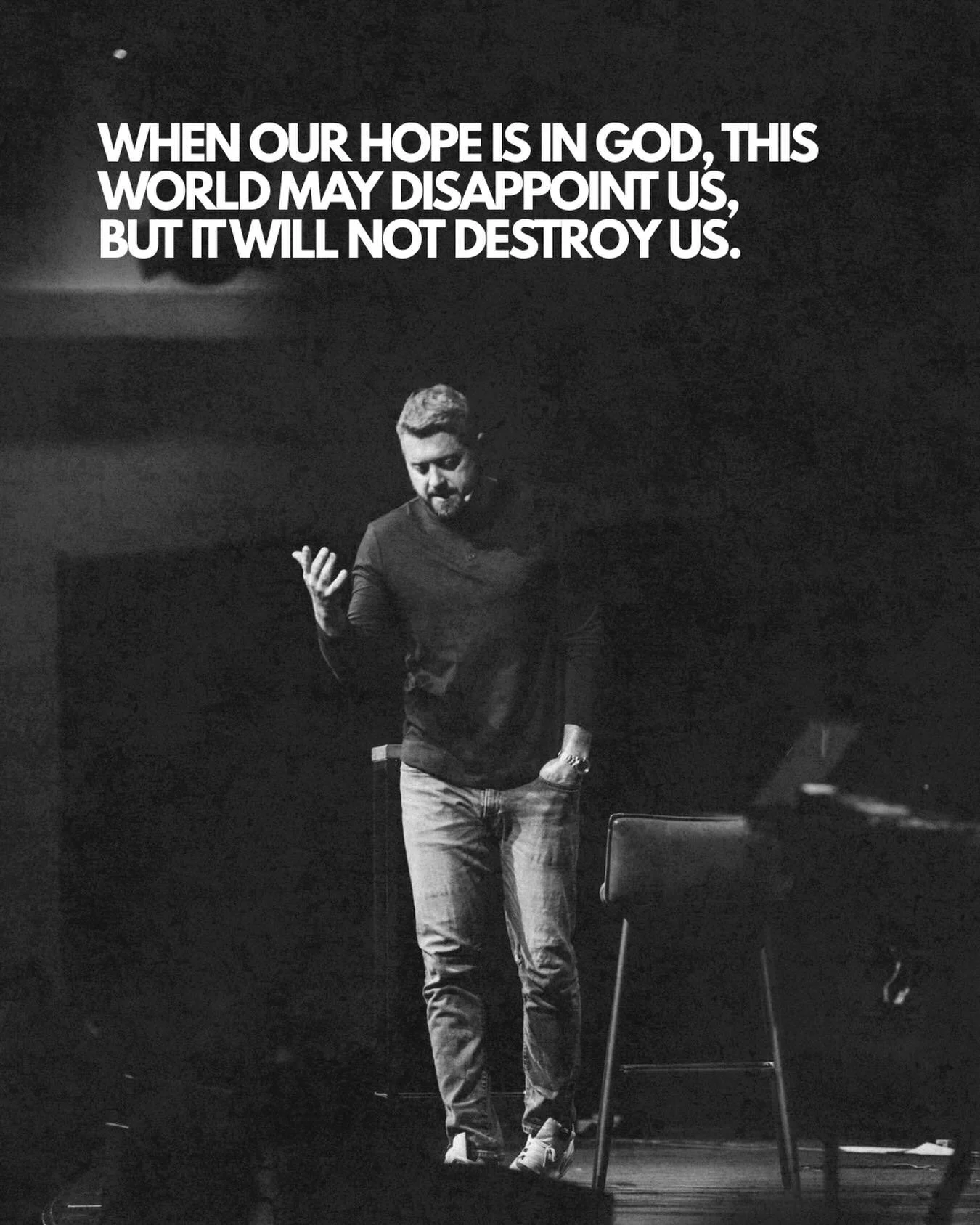 This past Sunday, we finished up our series through 1 Peter! This world will disappoint us and the things within it are fleeting, but in Jesus we have a living hope, one that does not perish or fade.

Missed Sunday? Listen on Spotify/YouTube🎙️
Spoti